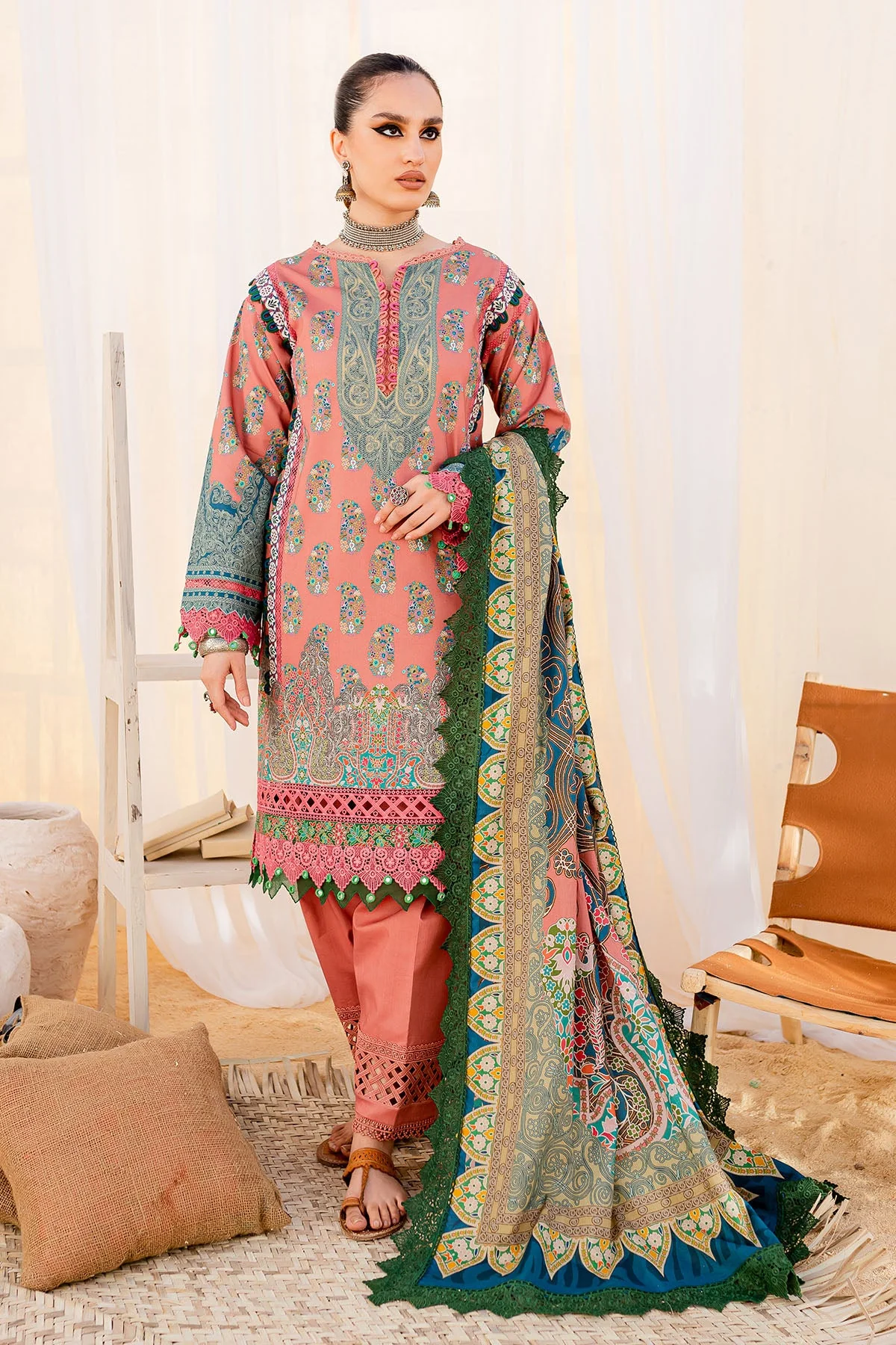 Firdous Lawn Collection Vol-II – 20202-B