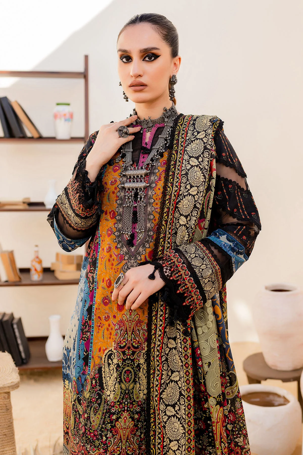 Firdous Lawn Collection Vol-II – 20220-A - Image 3