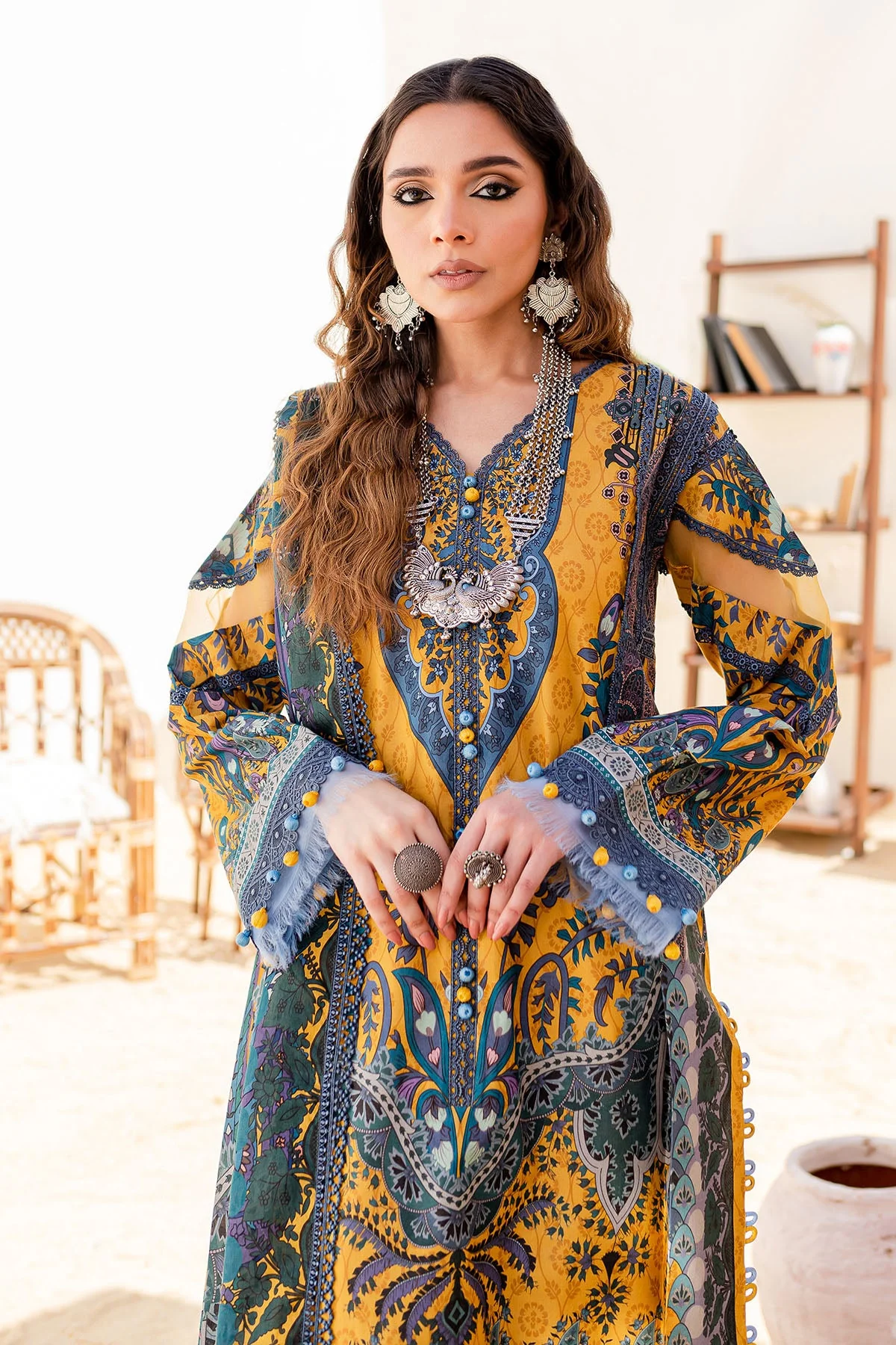 Firdous Lawn Collection Vol-II – 20223-B - Image 3