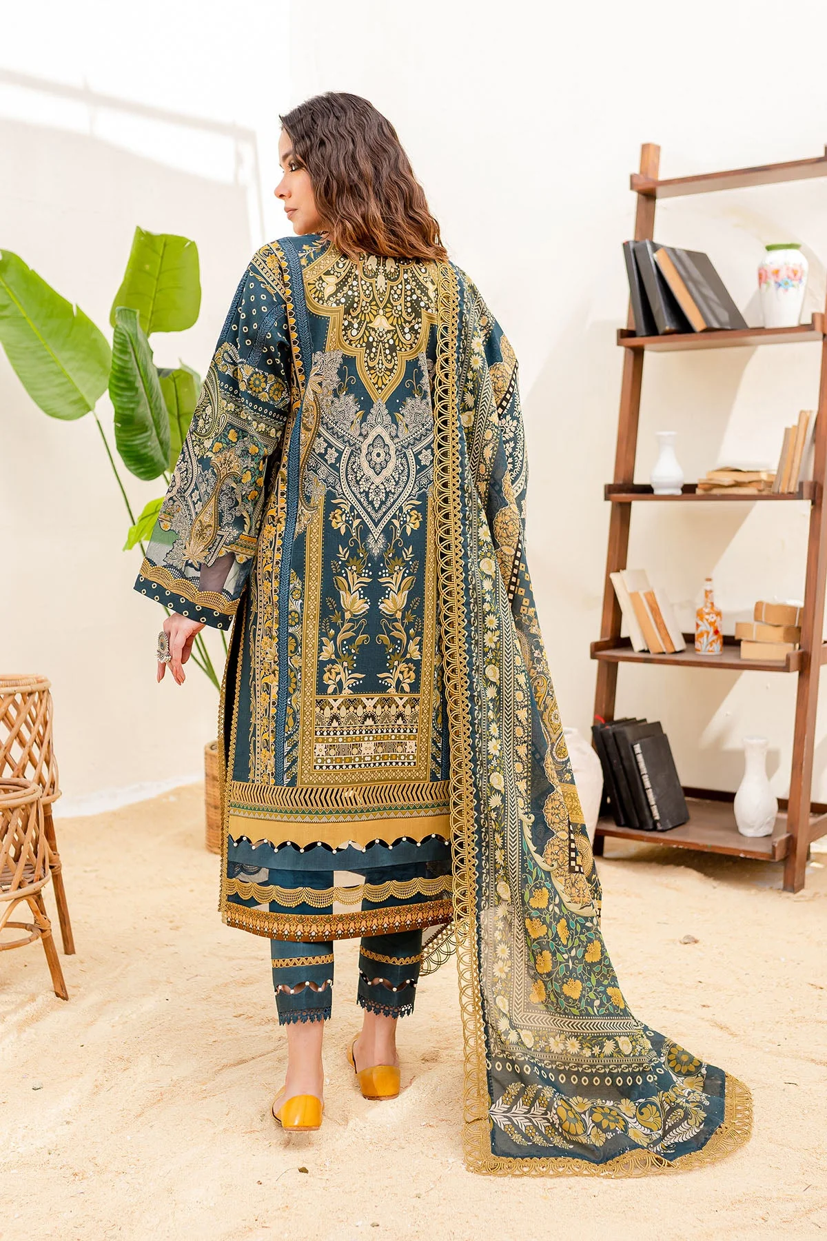 Firdous Lawn Collection Vol-II – 20224-B - Image 2