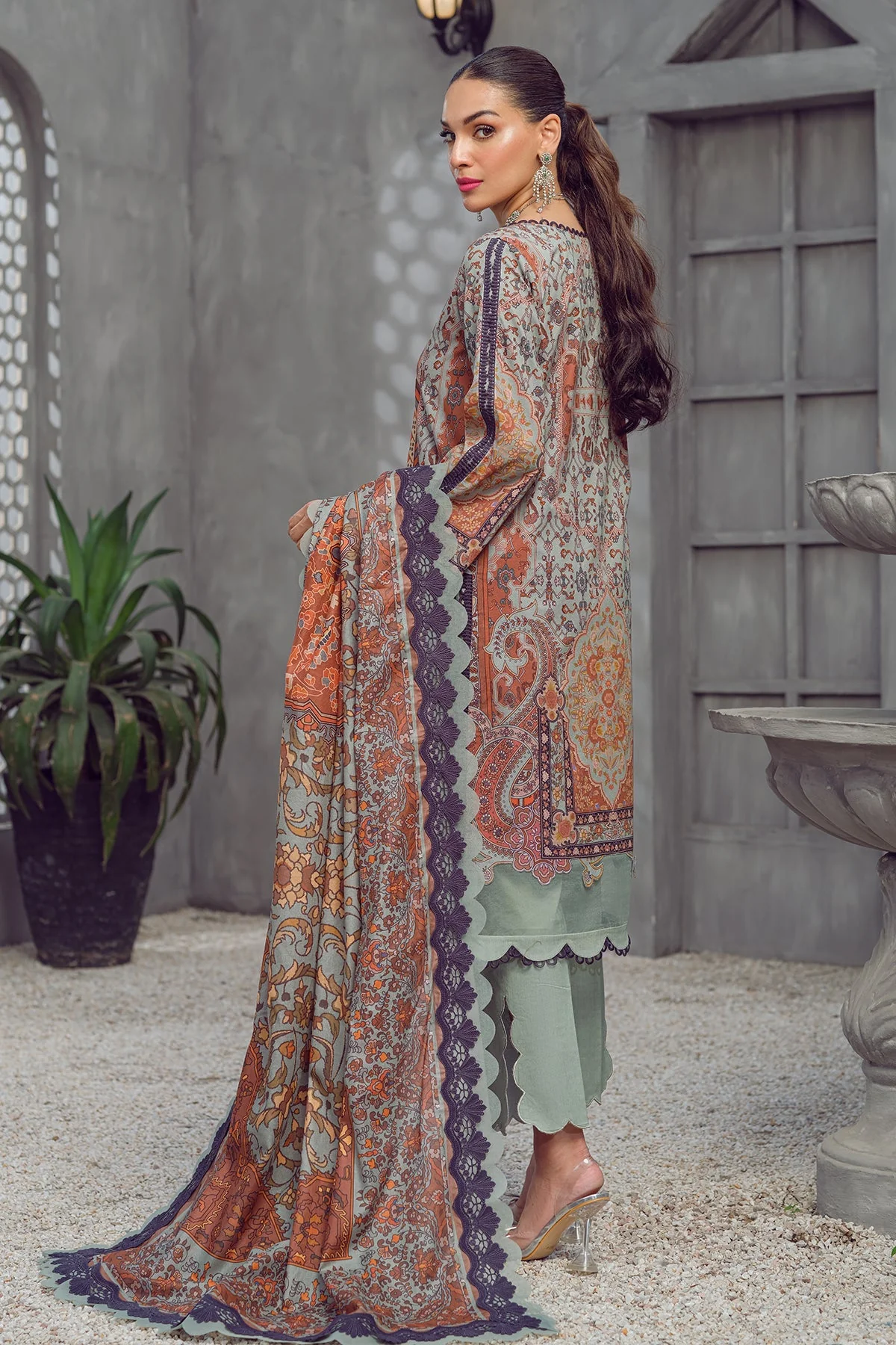 Firdous Lawn Collection Vol-III – 20235-B - Image 3