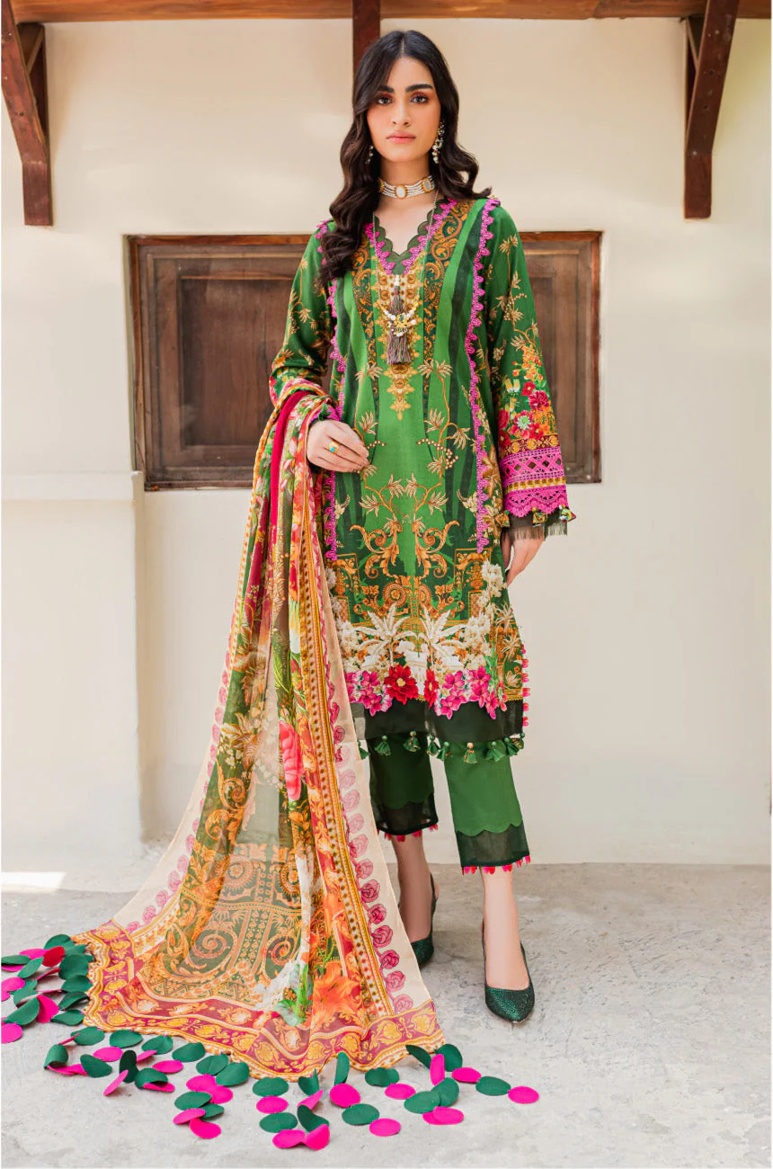 Firdous Lawn Collection with Chiffon Dupatta – 20280-B