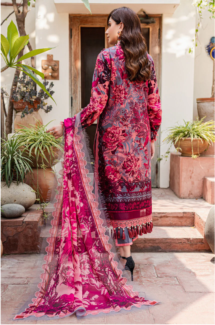 Firdous Lawn Collection with Chiffon Dupatta – 20303-B - Image 2