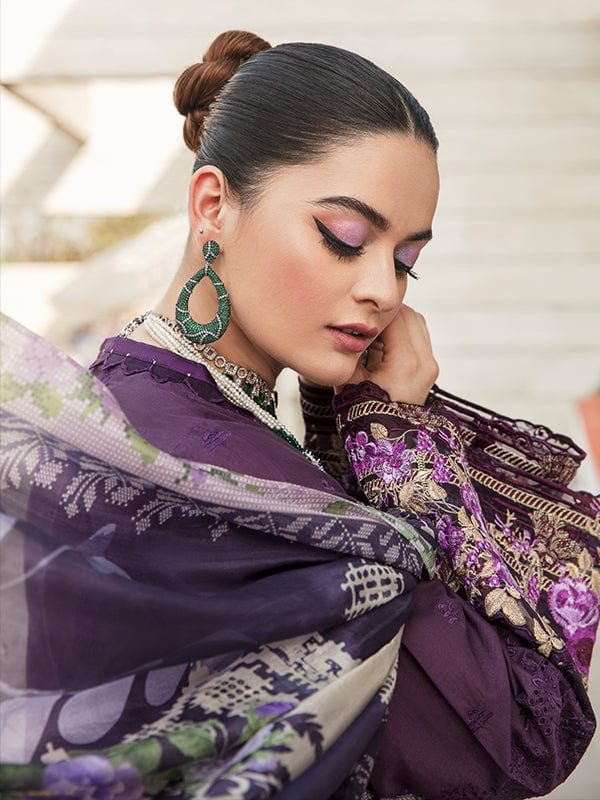 Firdous Luxury Eid Lawn Collection 2022 – Abroo - Image 4