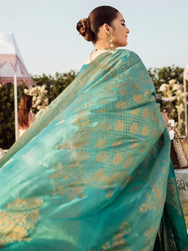 Firdous Luxury Eid Lawn Collection 2022 – Jahanara - Image 4