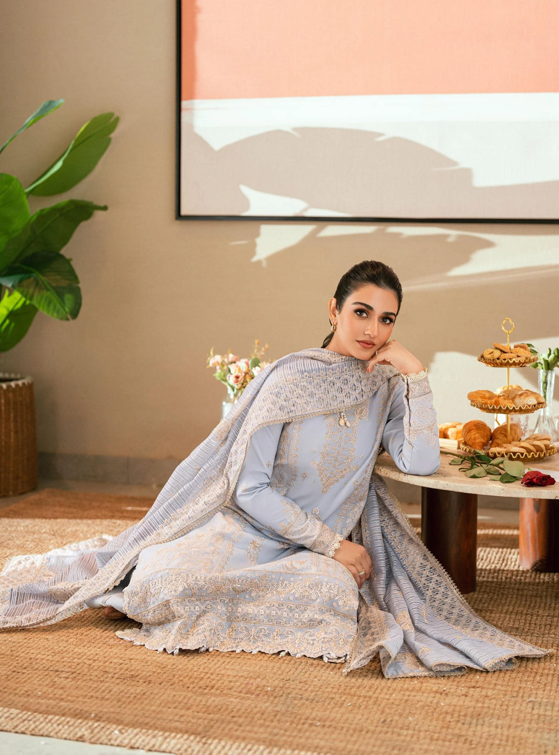 Florent Luxury Lawn Eid Edit – FL-2B - Image 3