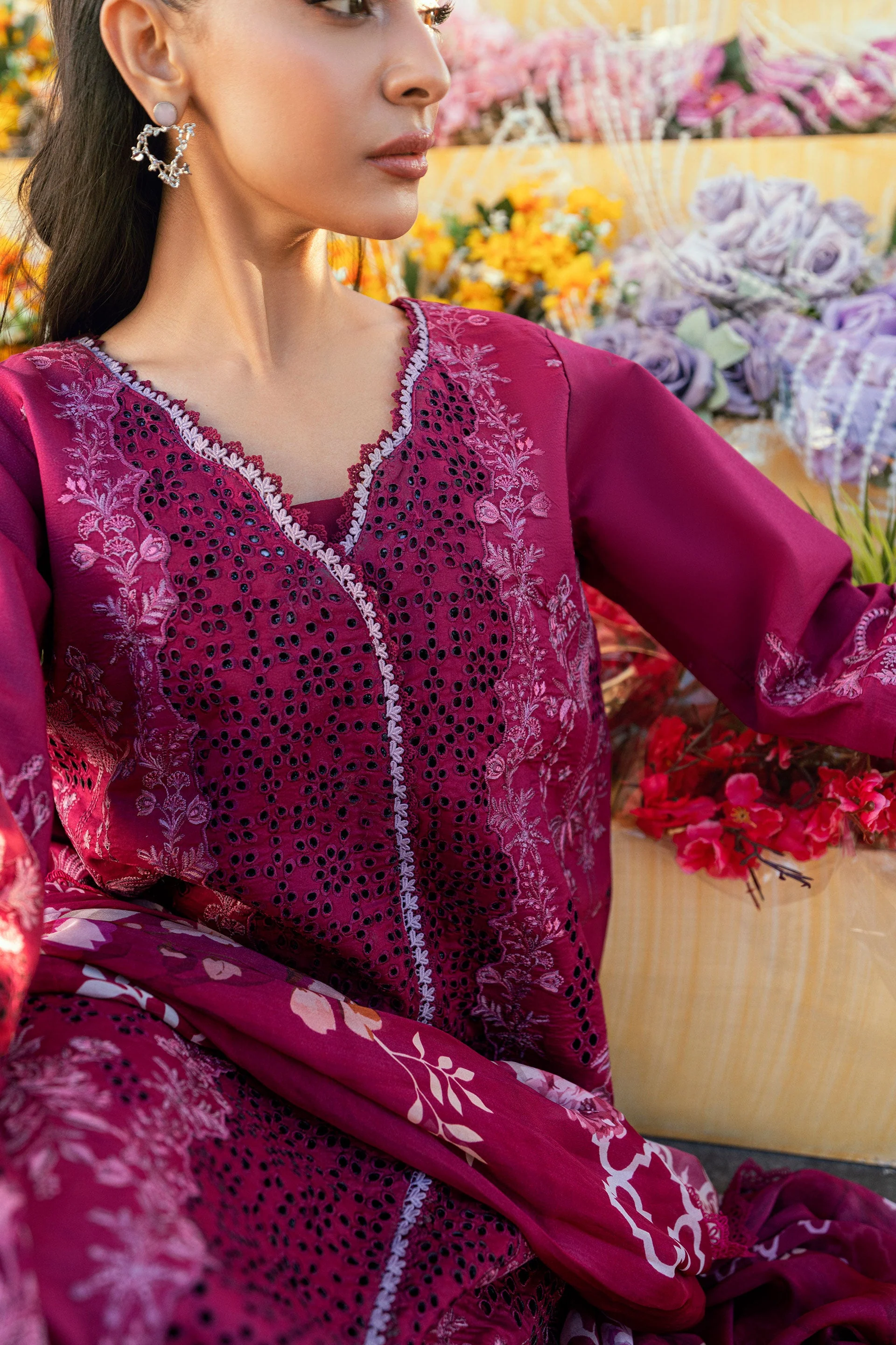 Florent Luxury Lawn Eid Edit – FL-7 - Image 2