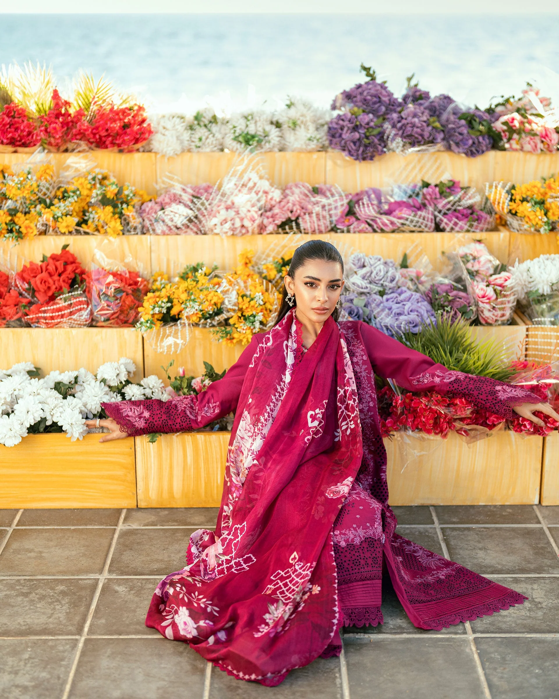Florent Luxury Lawn Eid Edit – FL-7 - Image 5