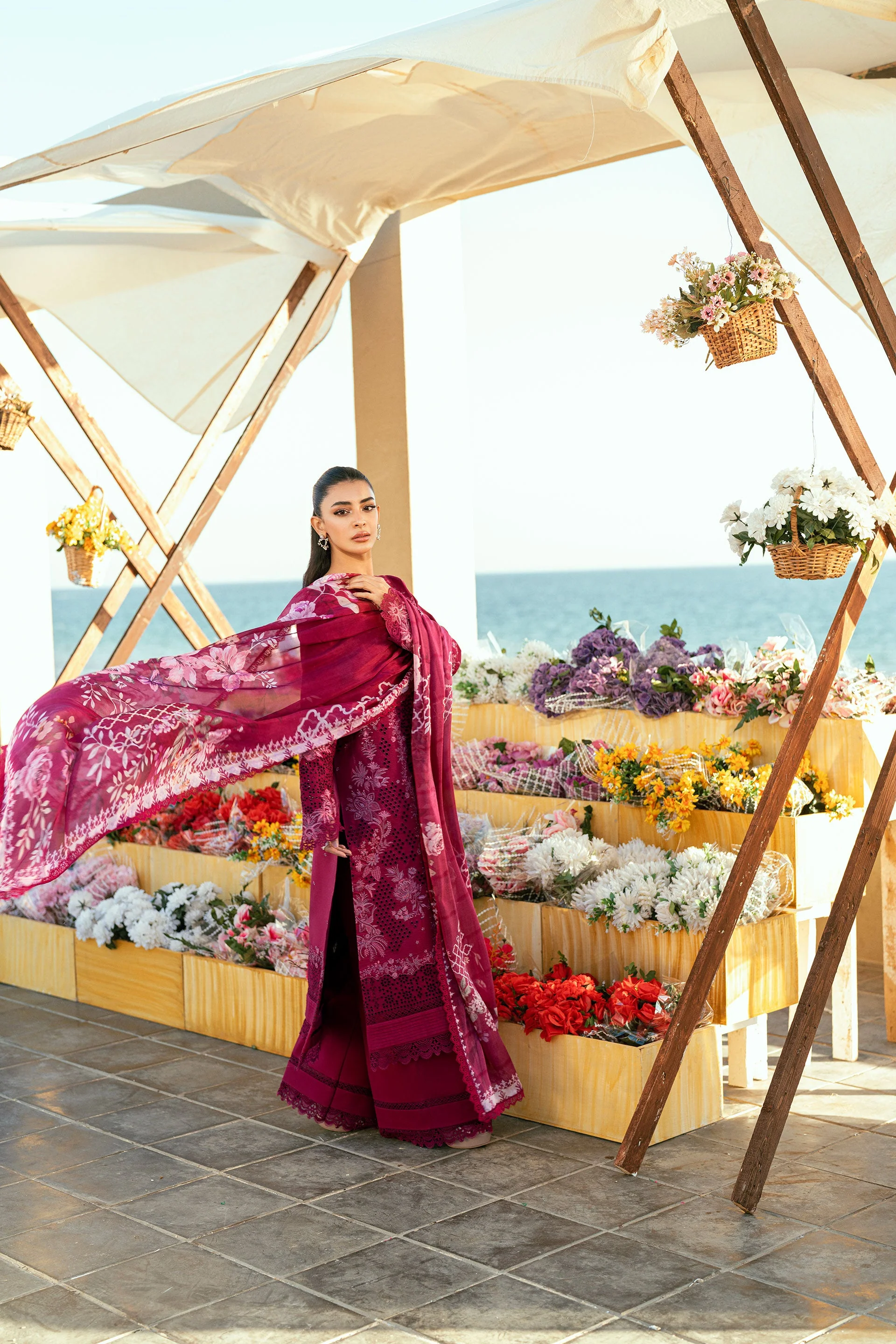 Florent Luxury Lawn Eid Edit – FL-7 - Image 7