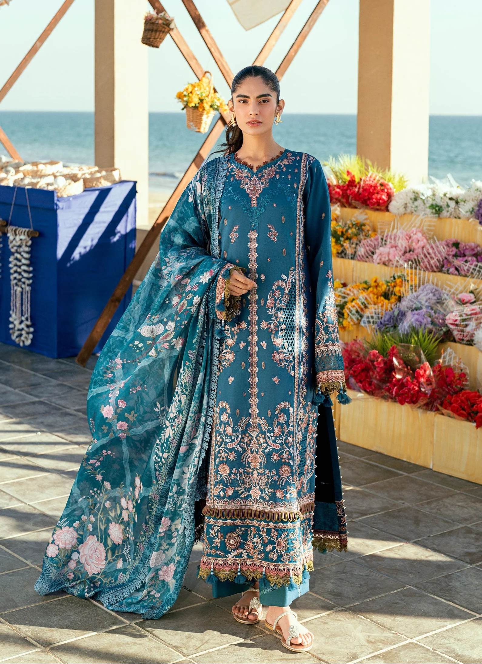 Florent Luxury Lawn Eid Edit – FL-8B