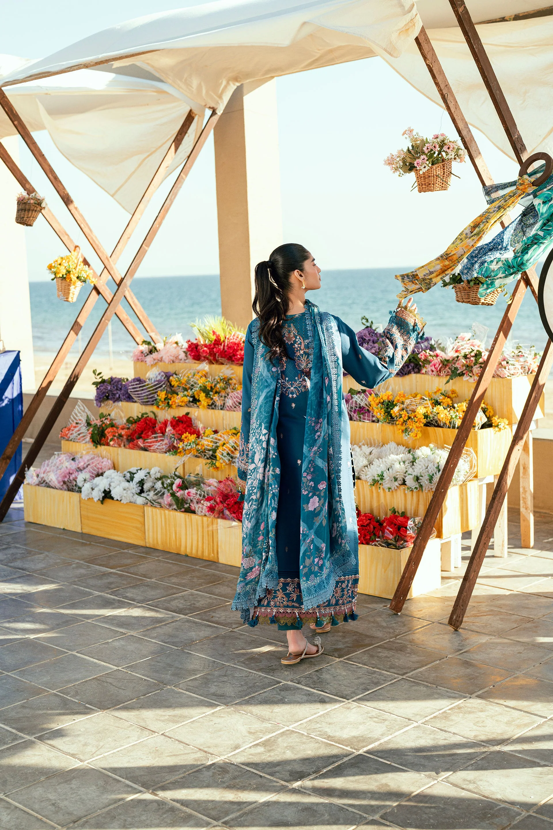 Florent Luxury Lawn Eid Edit – FL-8B - Image 4