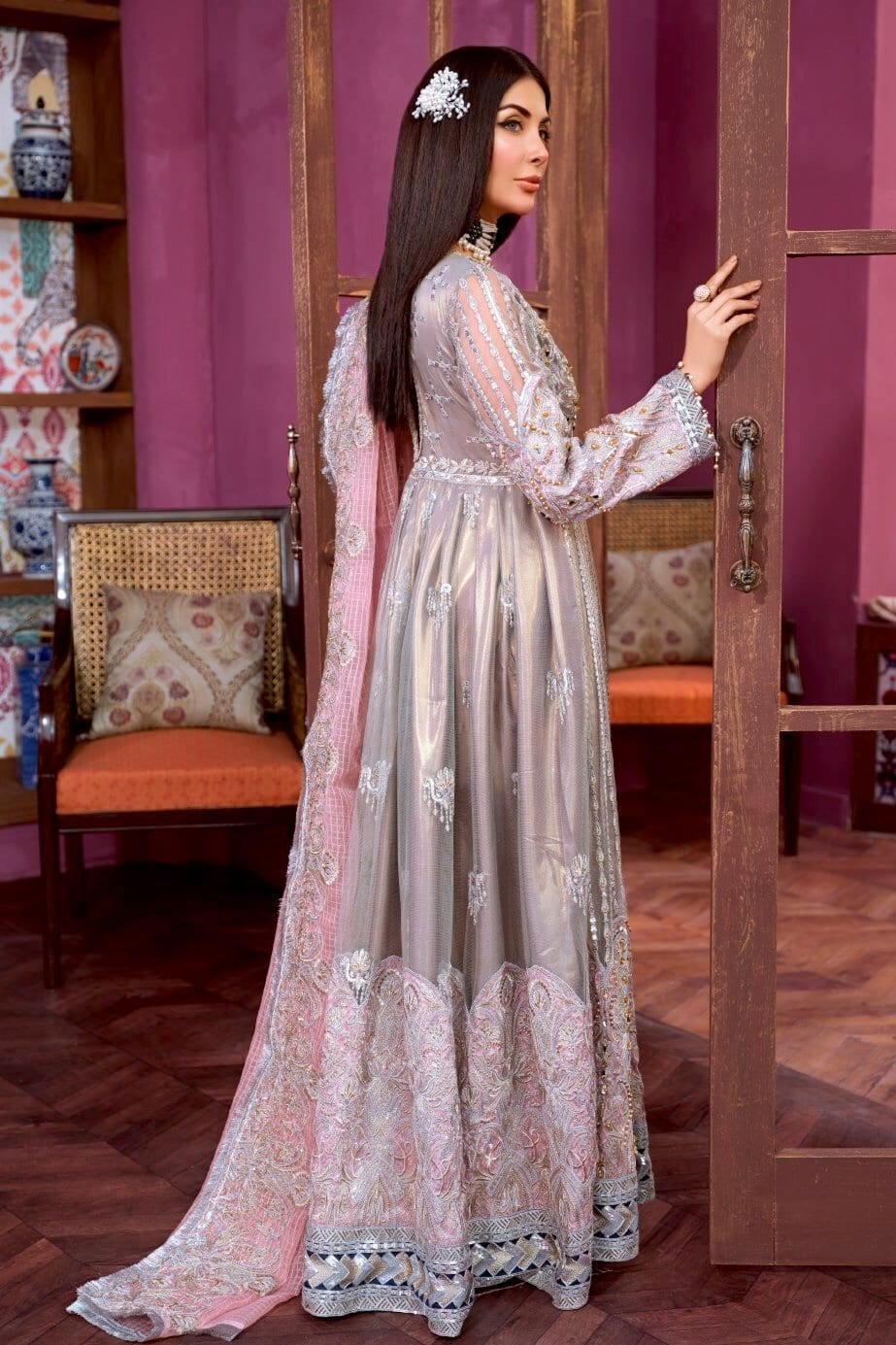 Freesia by Maryum N Maria Chiffon Collection 2020 – Mezret Arual (FF-04) - Image 3