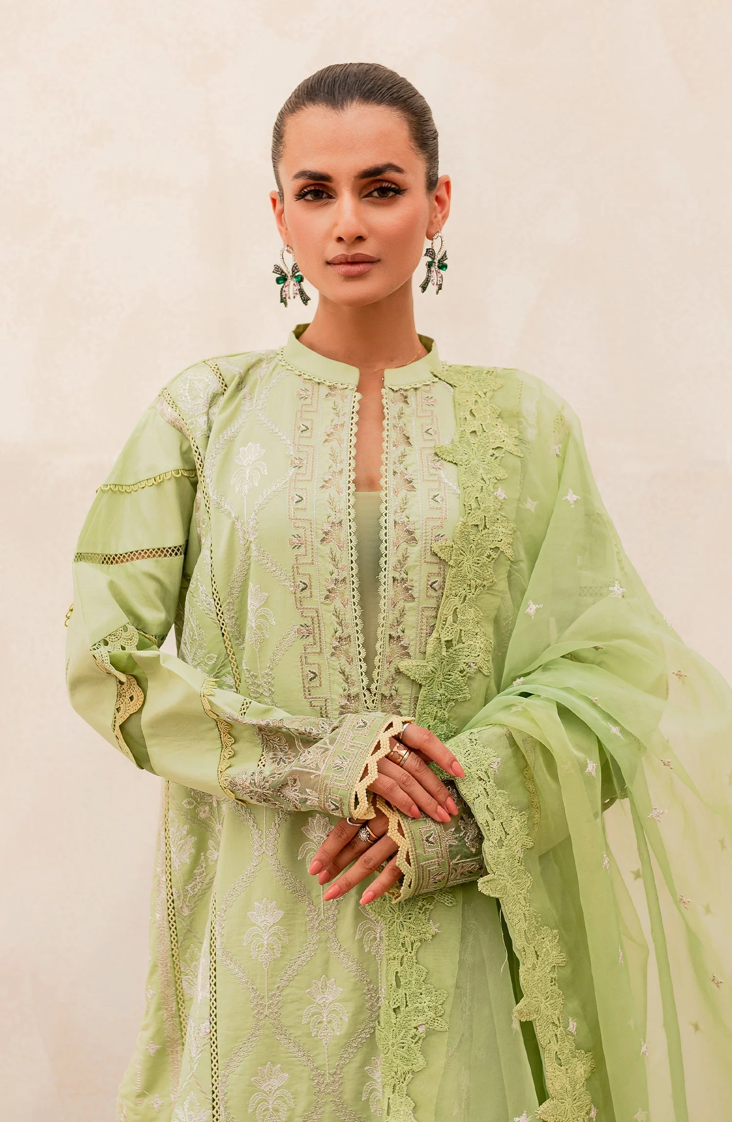 Freesia by Maryum N Maria Maheru Luxury Lawn – Rimi (MLFD-144) - Image 3