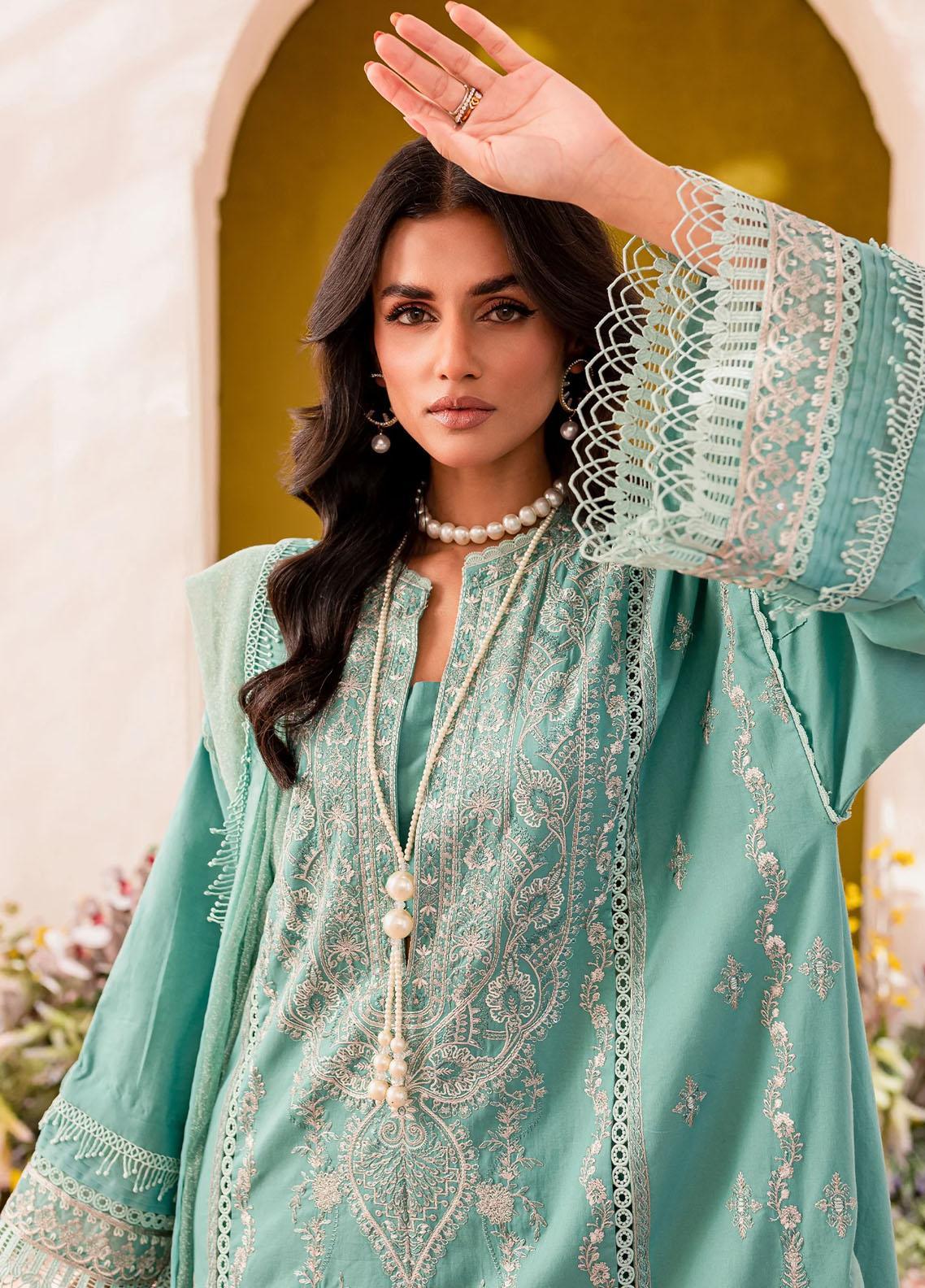 Freesia by Maryum N Maria Maheru Luxury Lawn – Sumi MLFD-150 - Image 2