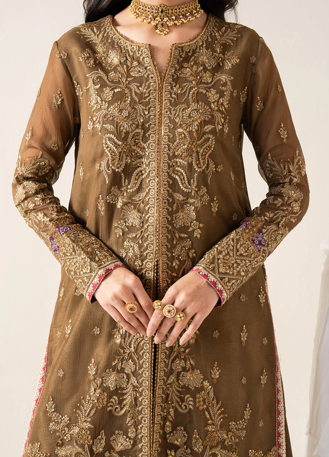 Freesia by Maryum N Maria Zaib Luxury Formals – OLYMPE - FS50133 - Image 2