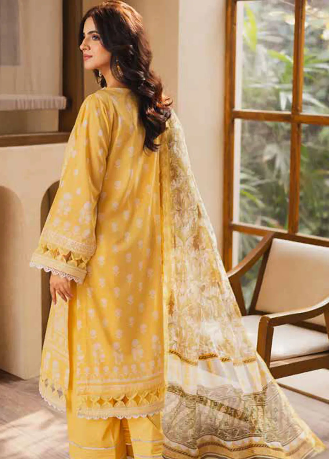 Freesia Zen Lawn by Maryum N Maria – FW-50078 afreeah - Image 6