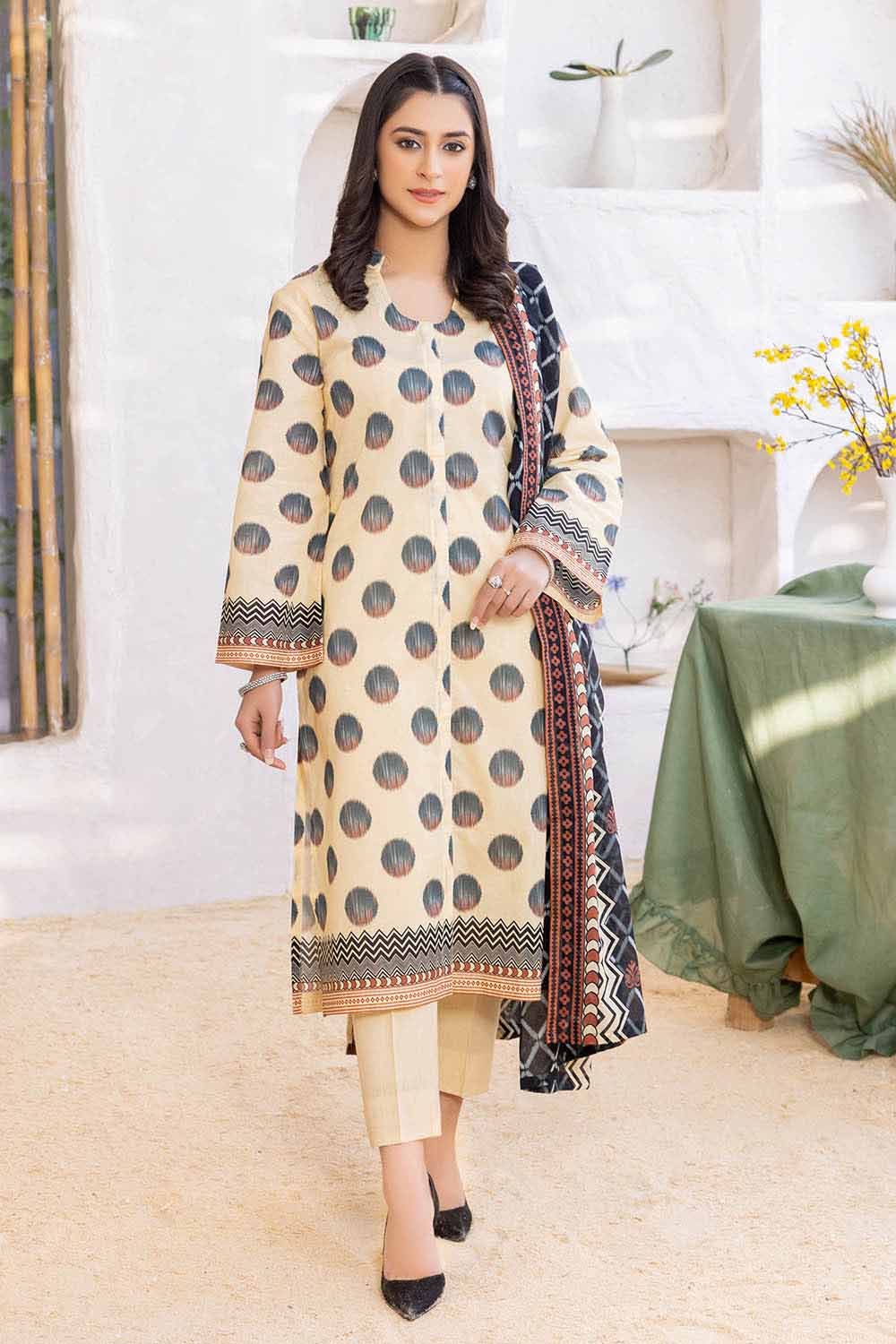 Gul Ahmed 2023 โ 3PC Lawn Printed Suit CL-32330 A