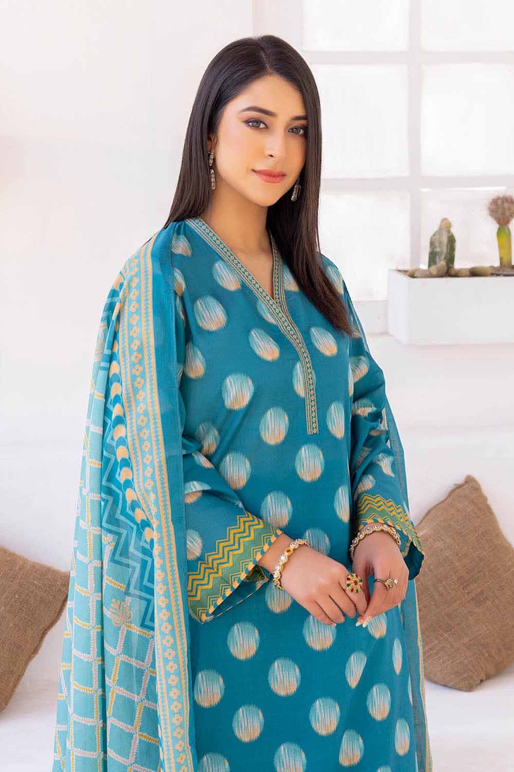 Gul Ahmed 2023 โ 3PC Lawn Printed Suit CL-32330 B - Image 6