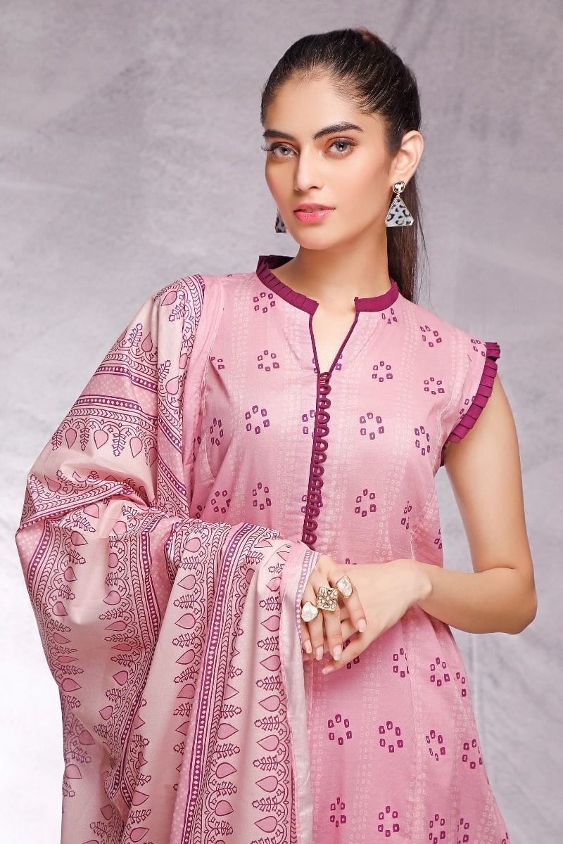Gul Ahmed Azaadi Edition – 3 PC Unstitched Digital Printed Lawn Suit CLP-19 B - Image 2