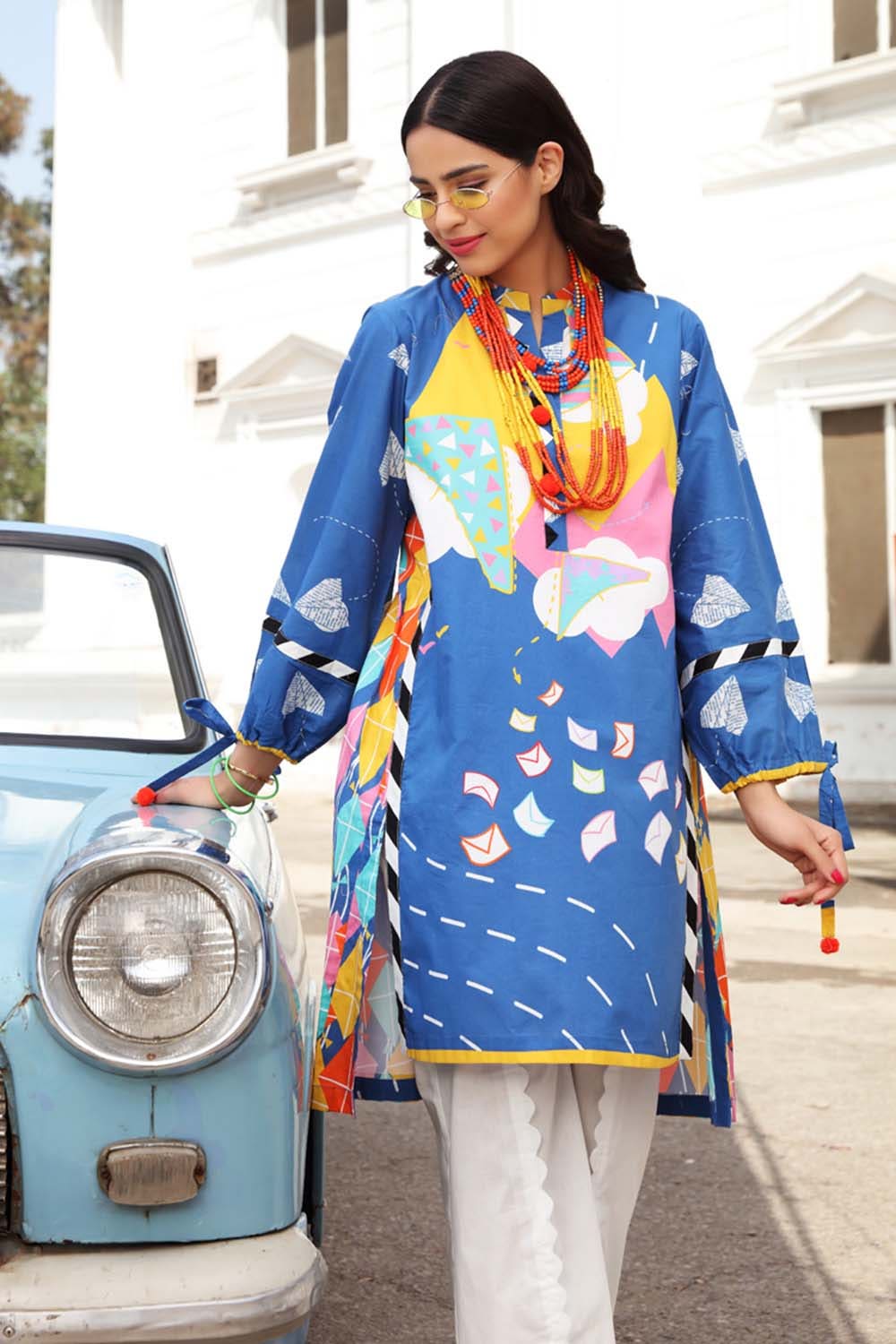 Gul Ahmed Summer 2022 · Essential 1 PC Collection – 1 PC Digital Printed Lawn Shirt SL-986 - Image 2