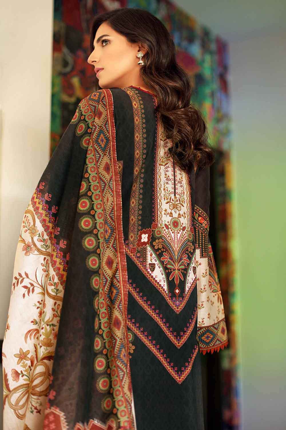 Gul Ahmed Summer 2022 · Essential 3PC Collection – 3PC Digital Printed Lawn Embroidered Suit CL-1323 - Image 2