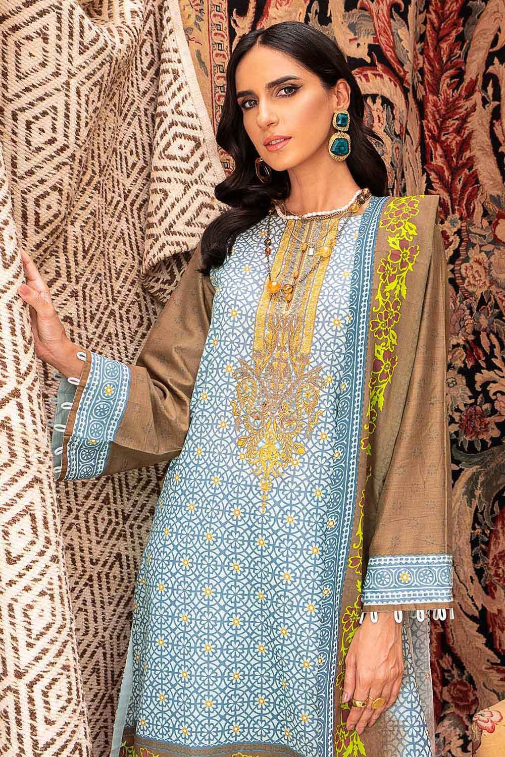 Gul Ahmed Summer 2022 · Essential 3PC Collection – 3PC Embroidered Lawn Suit CL-22031 - Image 2