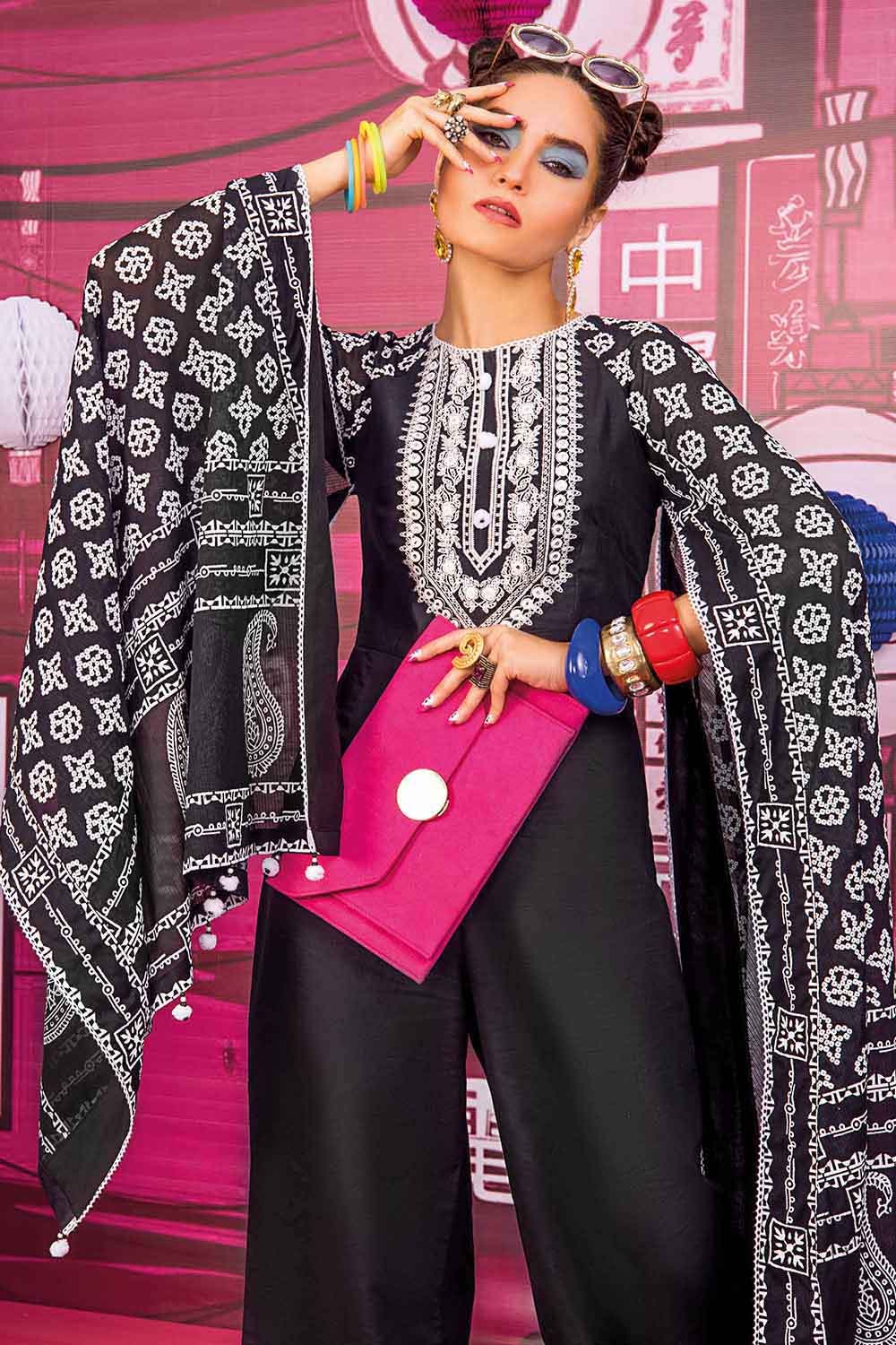 Gul Ahmed Summer 2022 · Essential 3PC Collection – 3PC Embroidered Lawn Suit DN-22026 - Image 2