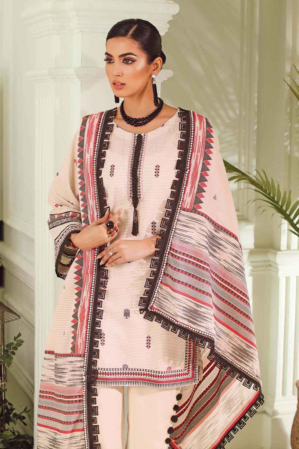 Gul Ahmed Summer 2022 · Premium Collection – 3PC Jacquard Suit MJ-22046 - Image 3