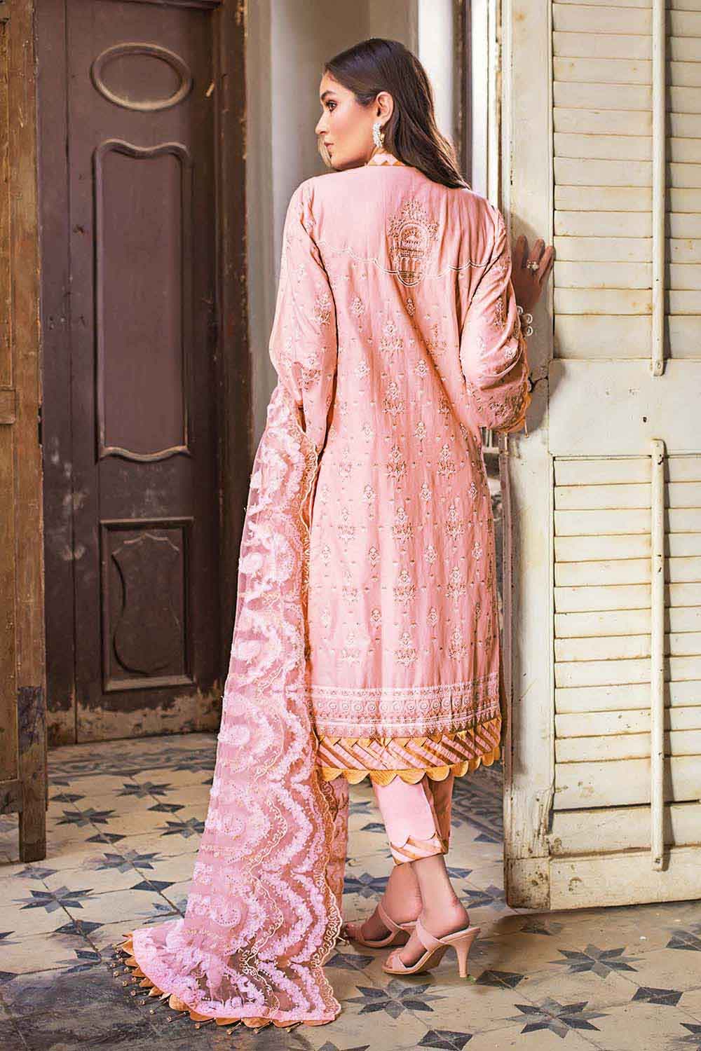 Gul Ahmed Summer 2022 · Premium Collection – 3PC Sequins Embroidered Lawn Suit PM-12020 - Image 2