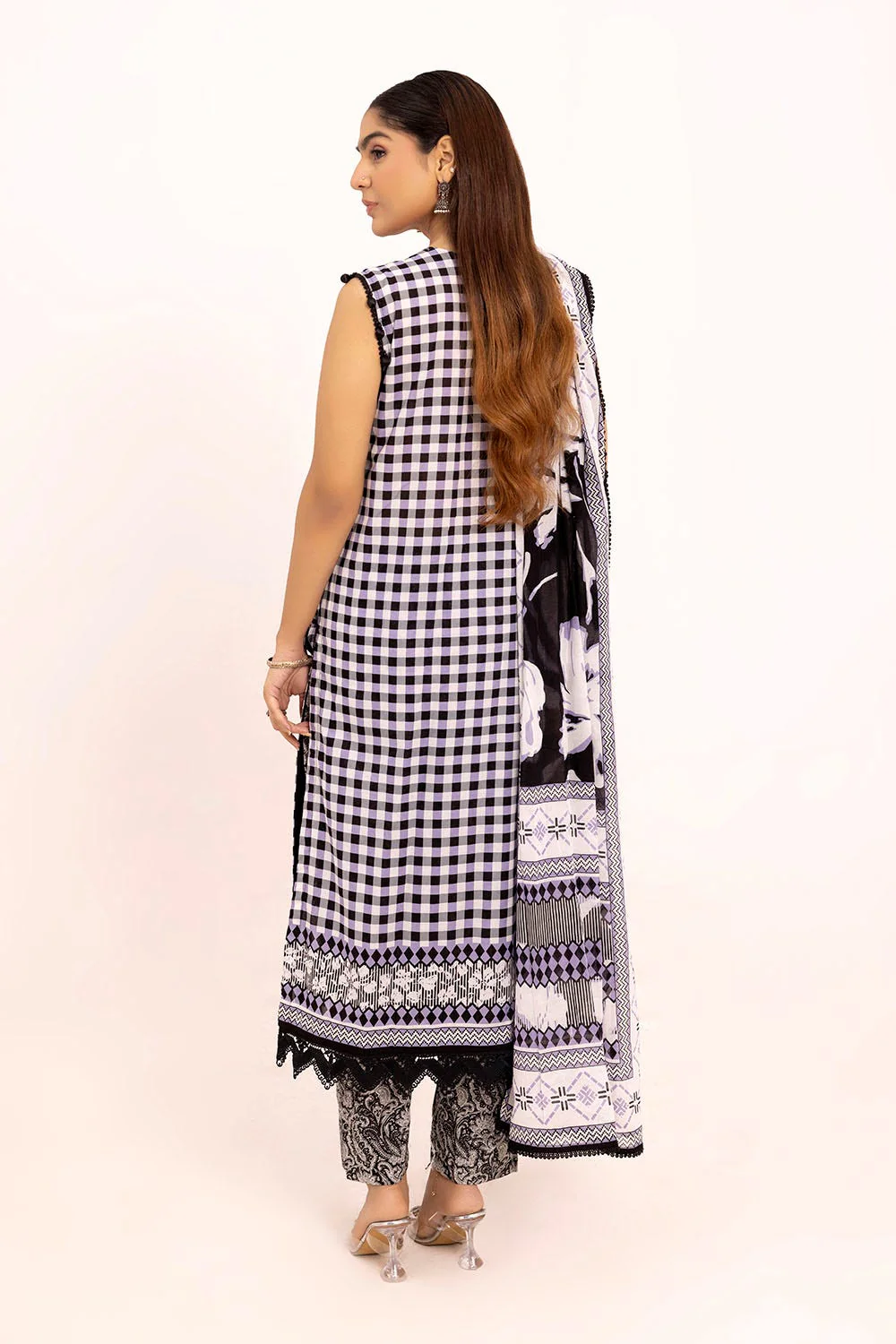 Gul Ahmed Summer 2025 – 3 Piece Embroidered Printed Lawn Suit B-52017 - Image 6