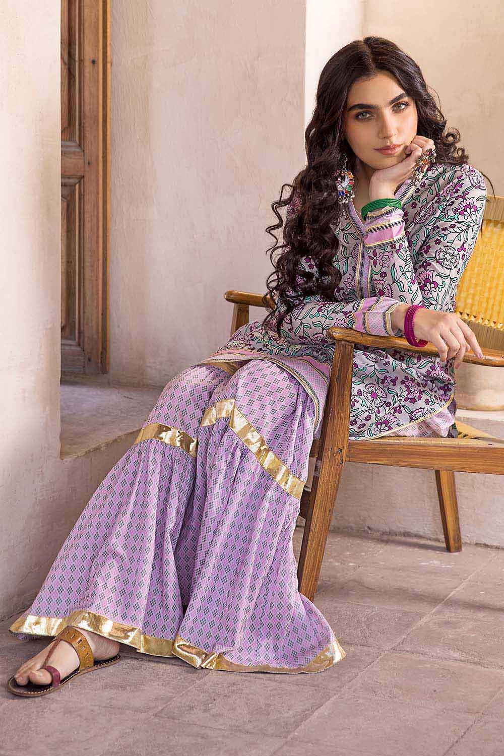 Gul Ahmed Summer Vintage Garden – 2PC Lawn Printed Shirt Trousers Suit TL-32027 A - Image 3