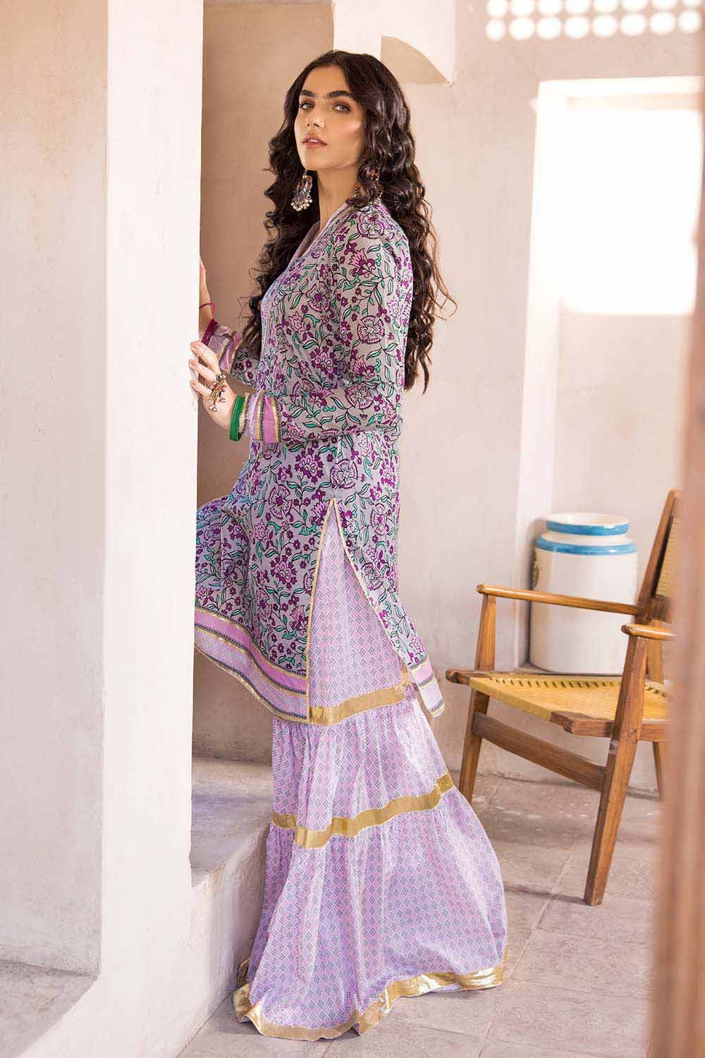 Gul Ahmed Summer Vintage Garden – 2PC Lawn Printed Shirt Trousers Suit TL-32027 A - Image 5