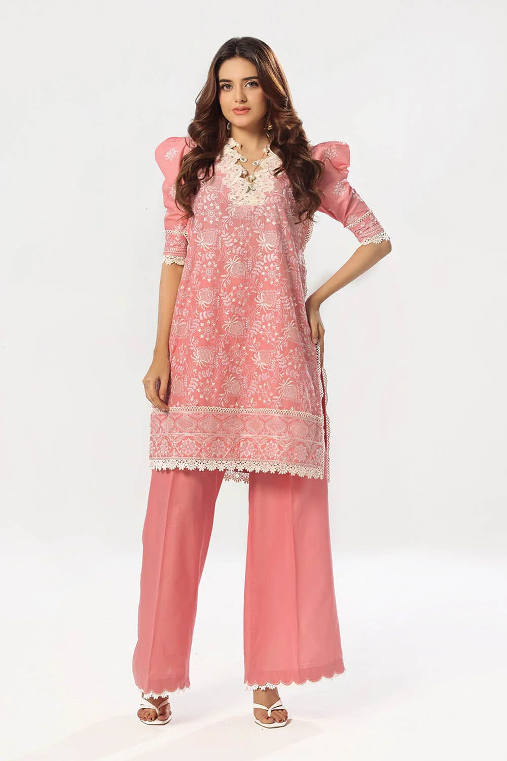 Gul Ahmed · The Joy of Summer – 2 Piece Embroidered Lawn Suit TL-52083 - Image 5