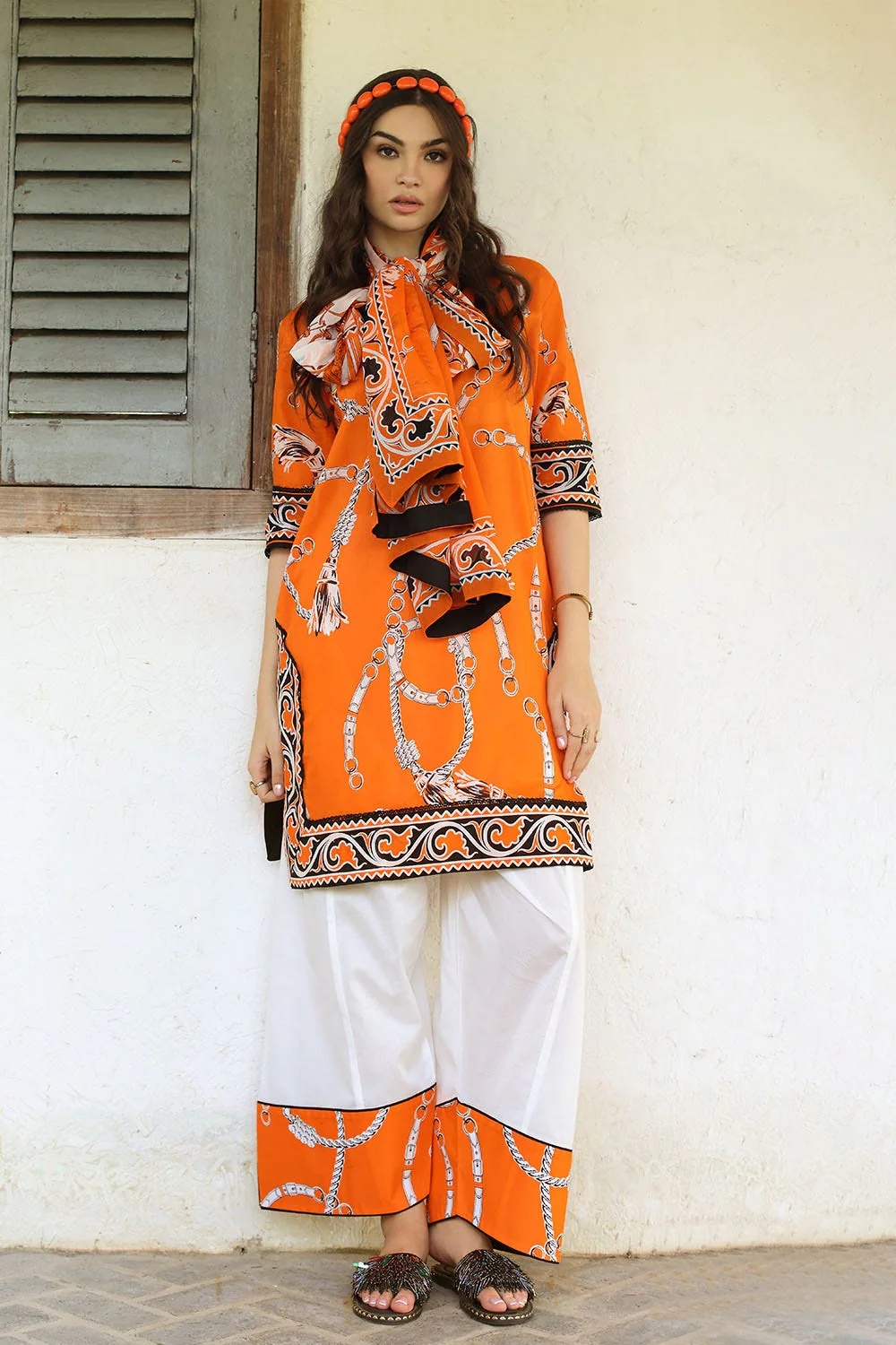 Gul Ahmed · The Joy of Summer – 3 Piece Printed Lawn Suit with Printed Lawn Dupatta CL-52498 - Image 2