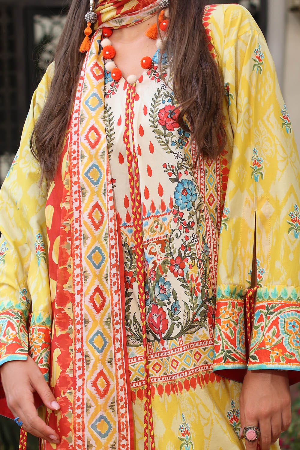 Gul Ahmed · The Joy of Summer – 3 Piece Printed Lawn Suit with Printed Lawn Dupatta CL-52507 - Image 6