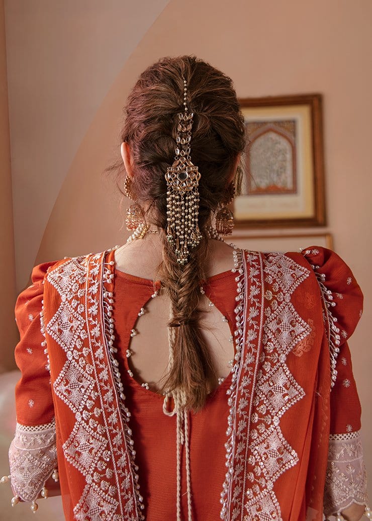 Gul Bahar by Afrozeh Festive Lawn Collection 2021 – Gulab - Image 3
