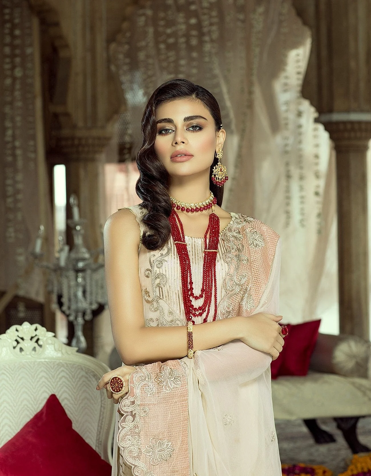 Gul-e-Azal Luxury Chiffon Collection – Royal Baroque - Image 5