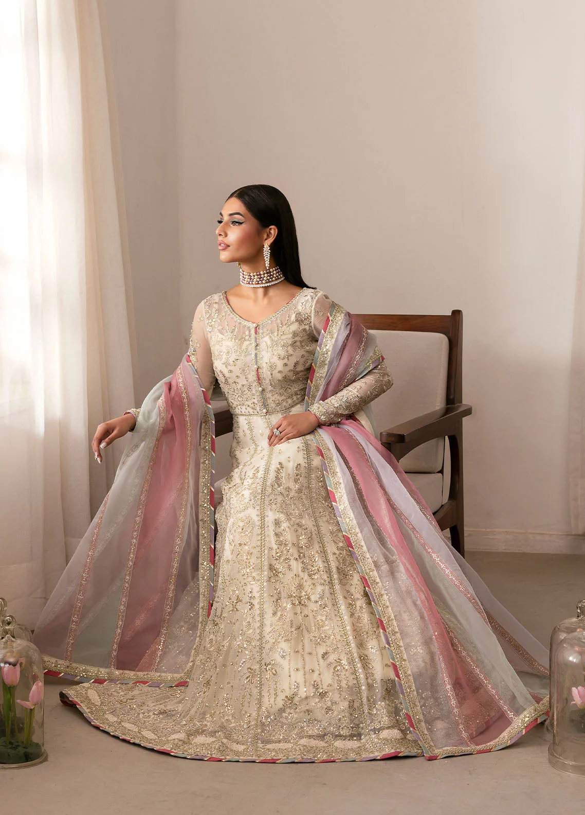 Gulaal Reverie Luxury Chiffon Formals – Chiragh - Image 3
