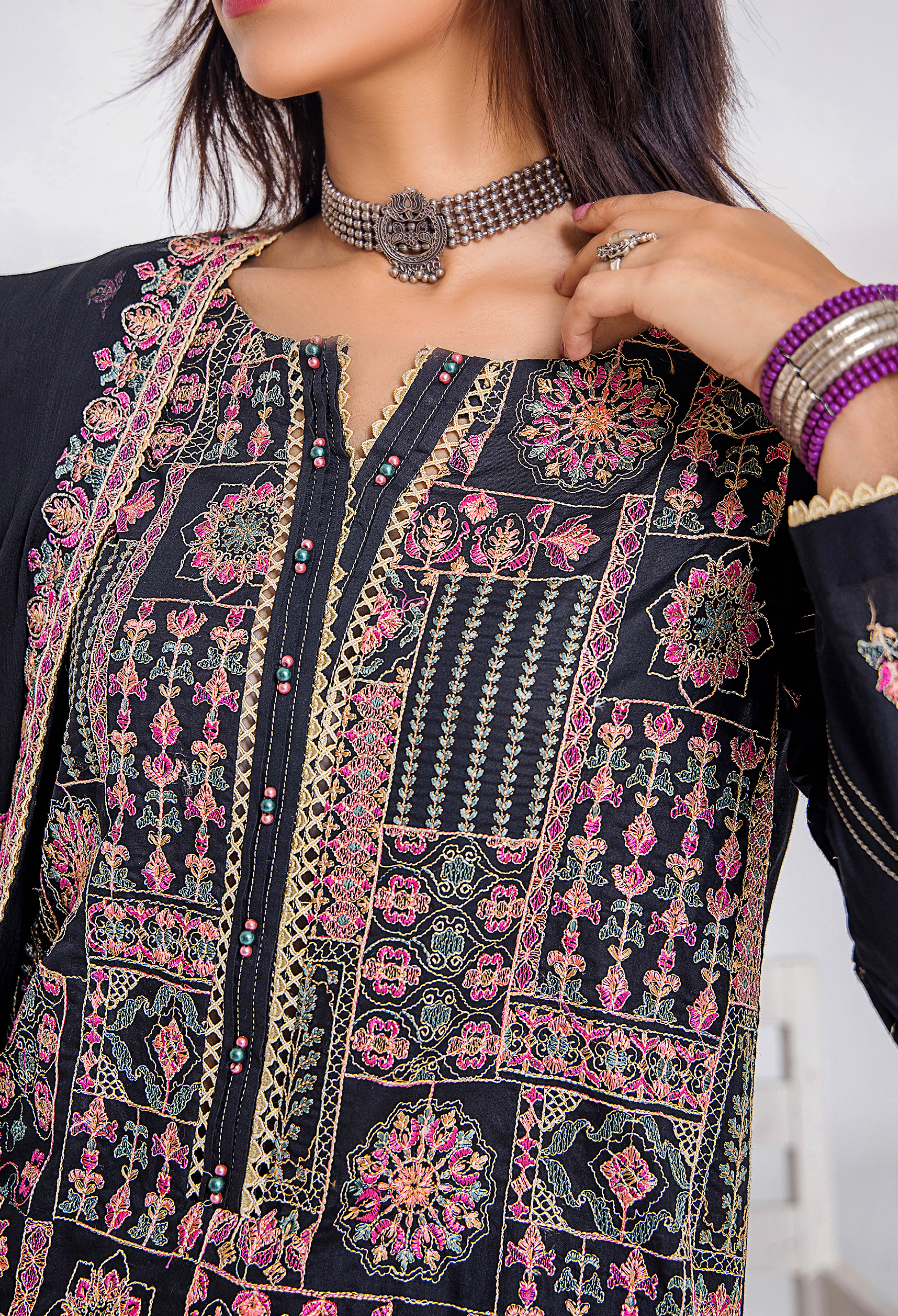 Gull Embroidered Lawn by Adans Libas – 5245 - Image 5