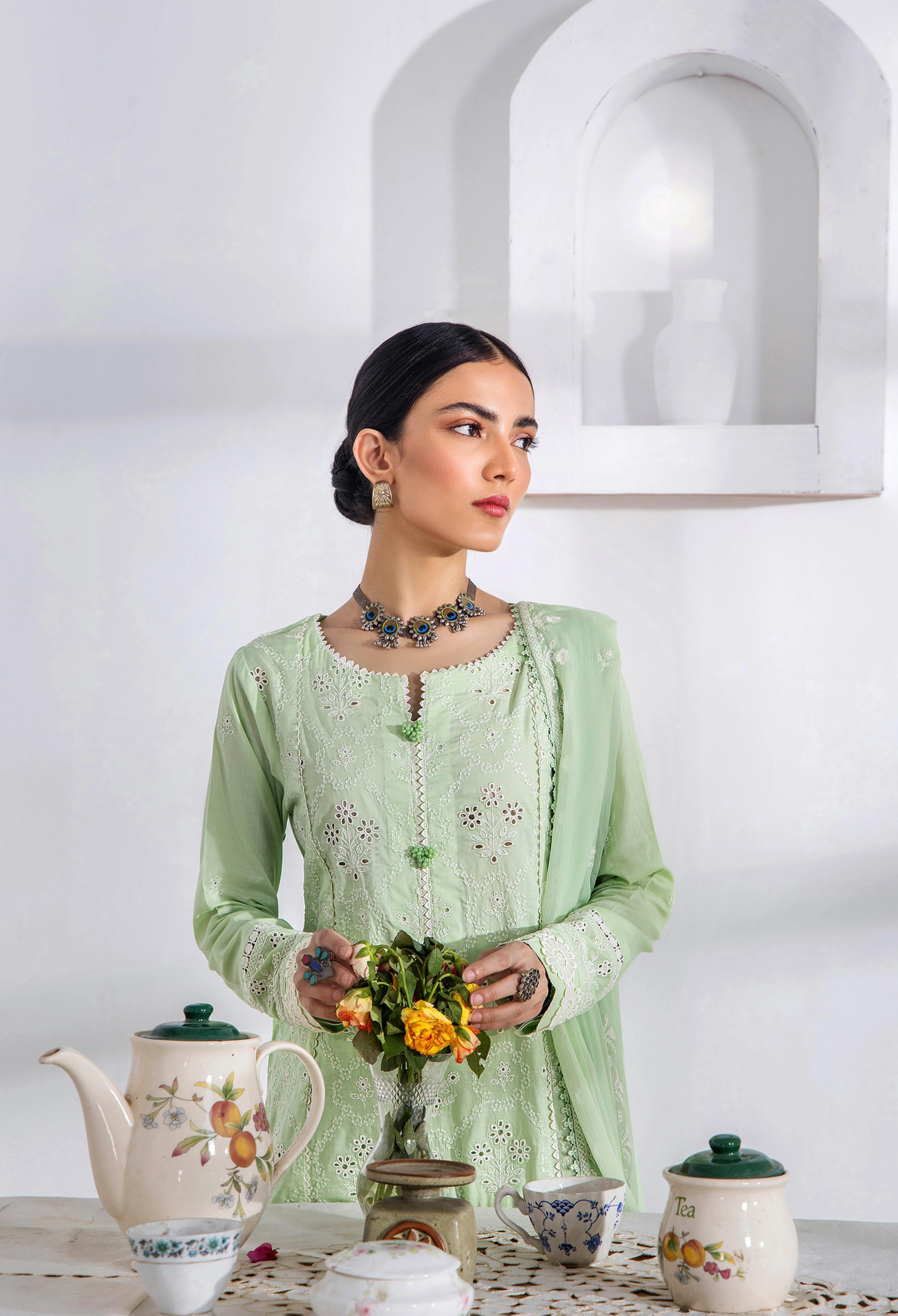 Gull Embroidered Lawn by Adans Libas – 5249 - Image 3