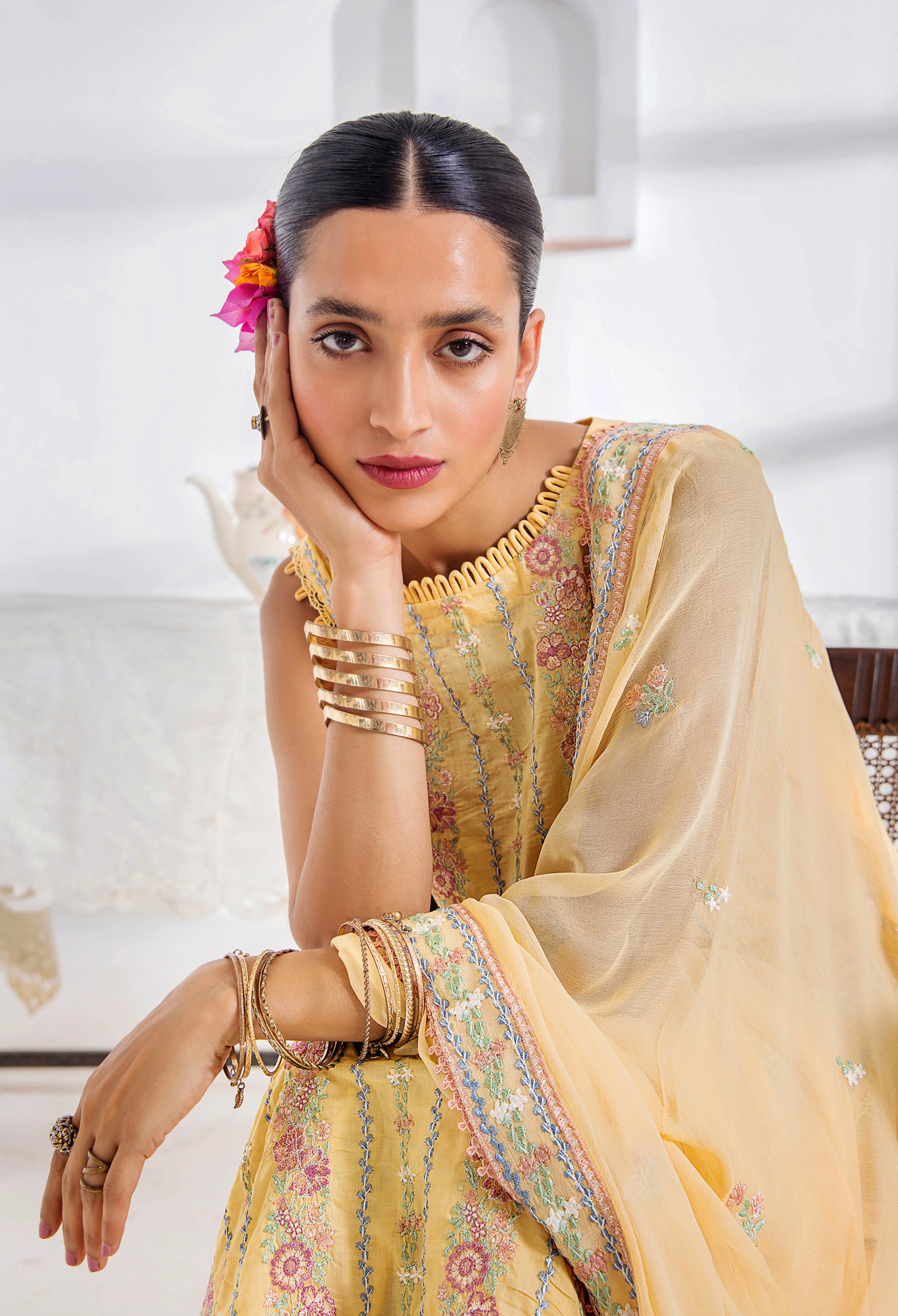 Gull Embroidered Lawn by Adans Libas – 5250 - Image 4