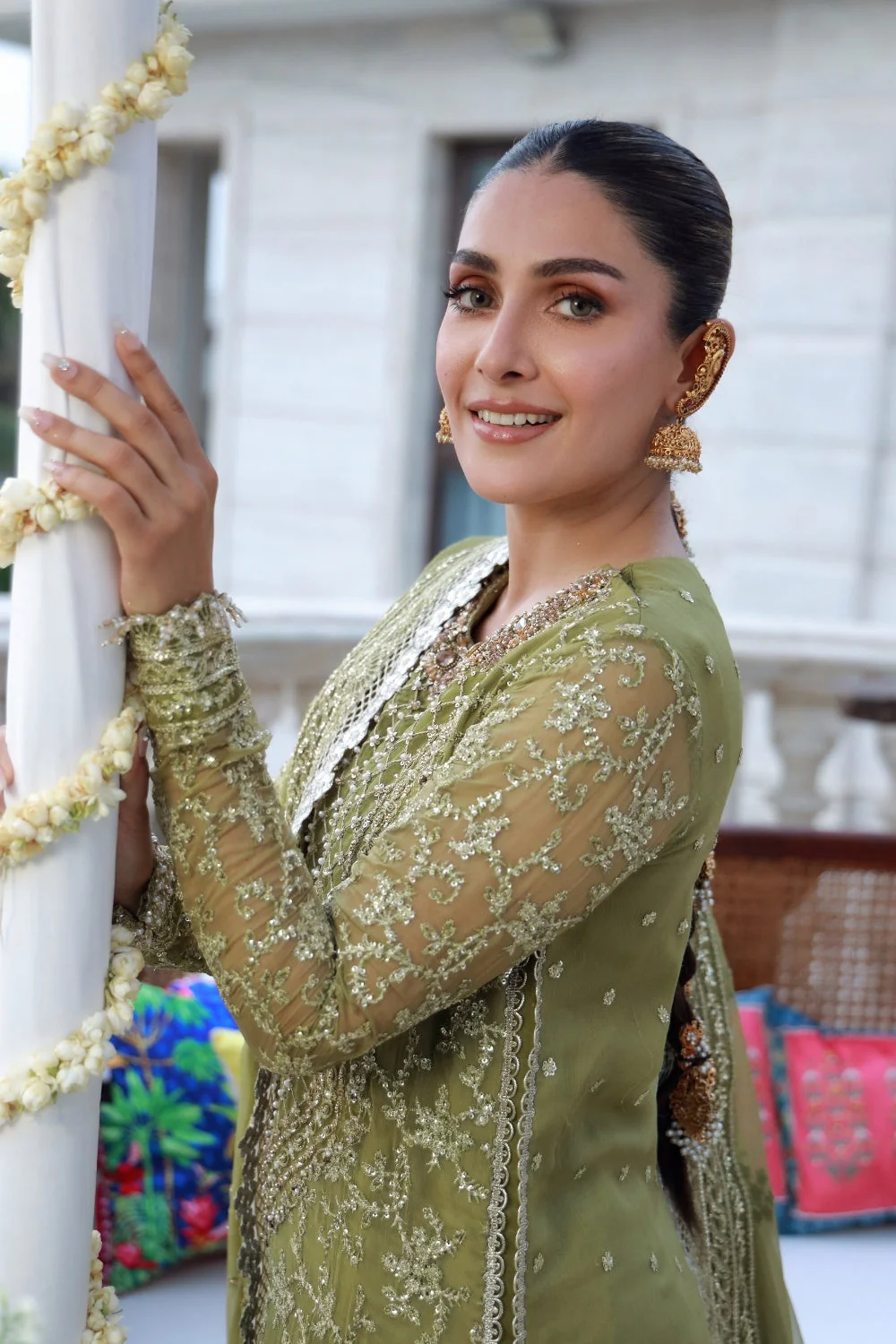 Gulmina Luxury Handwork Chiffon Formals – Abeeha - Image 2