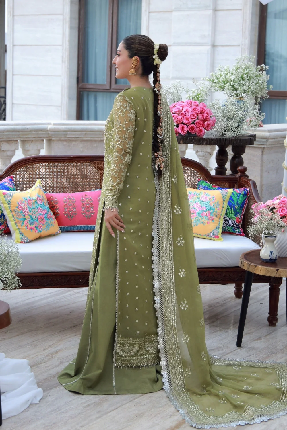 Gulmina Luxury Handwork Chiffon Formals – Abeeha - Image 4