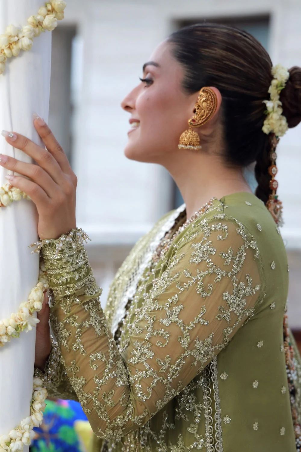 Gulmina Luxury Handwork Chiffon Formals – Abeeha - Image 5
