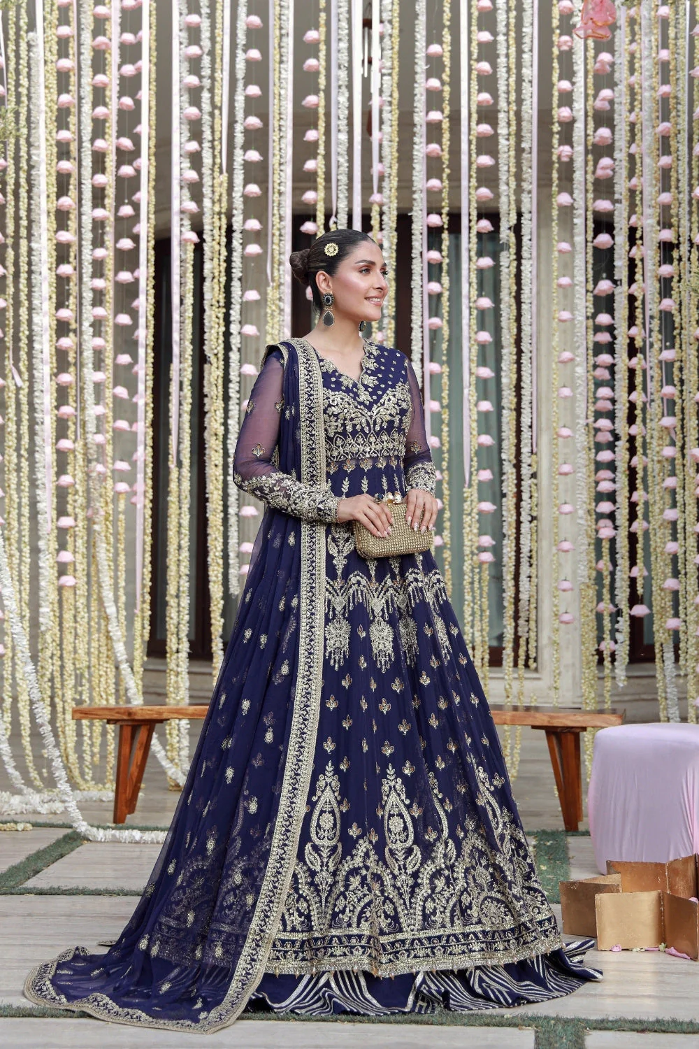 Gulmina Luxury Handwork Chiffon Formals – Ayesha - Image 4