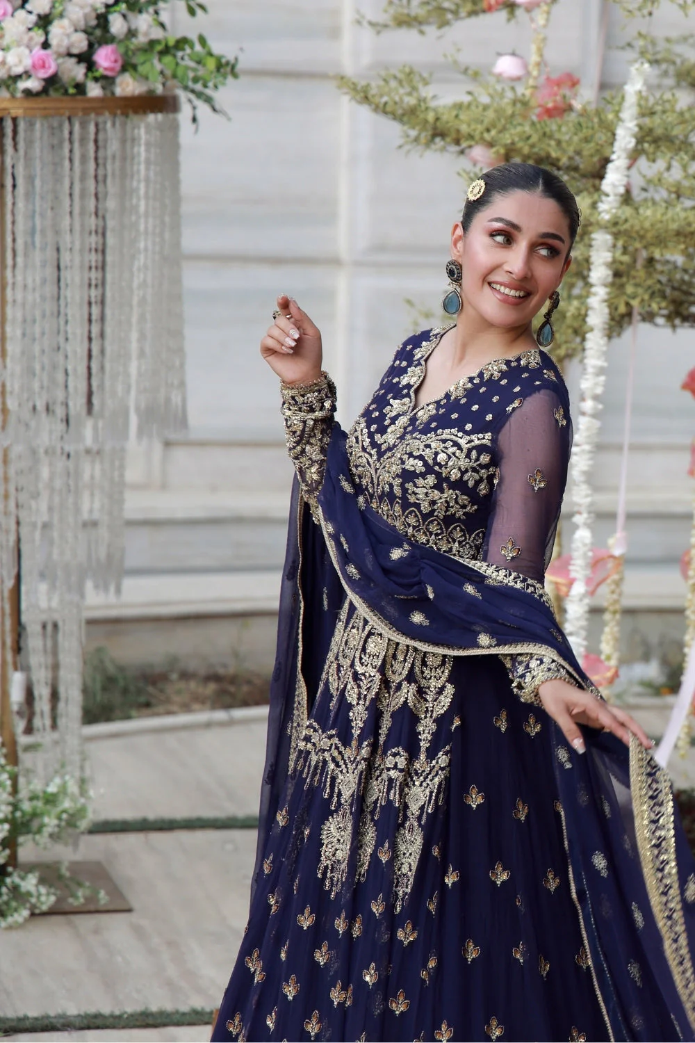 Gulmina Luxury Handwork Chiffon Formals – Ayesha - Image 7
