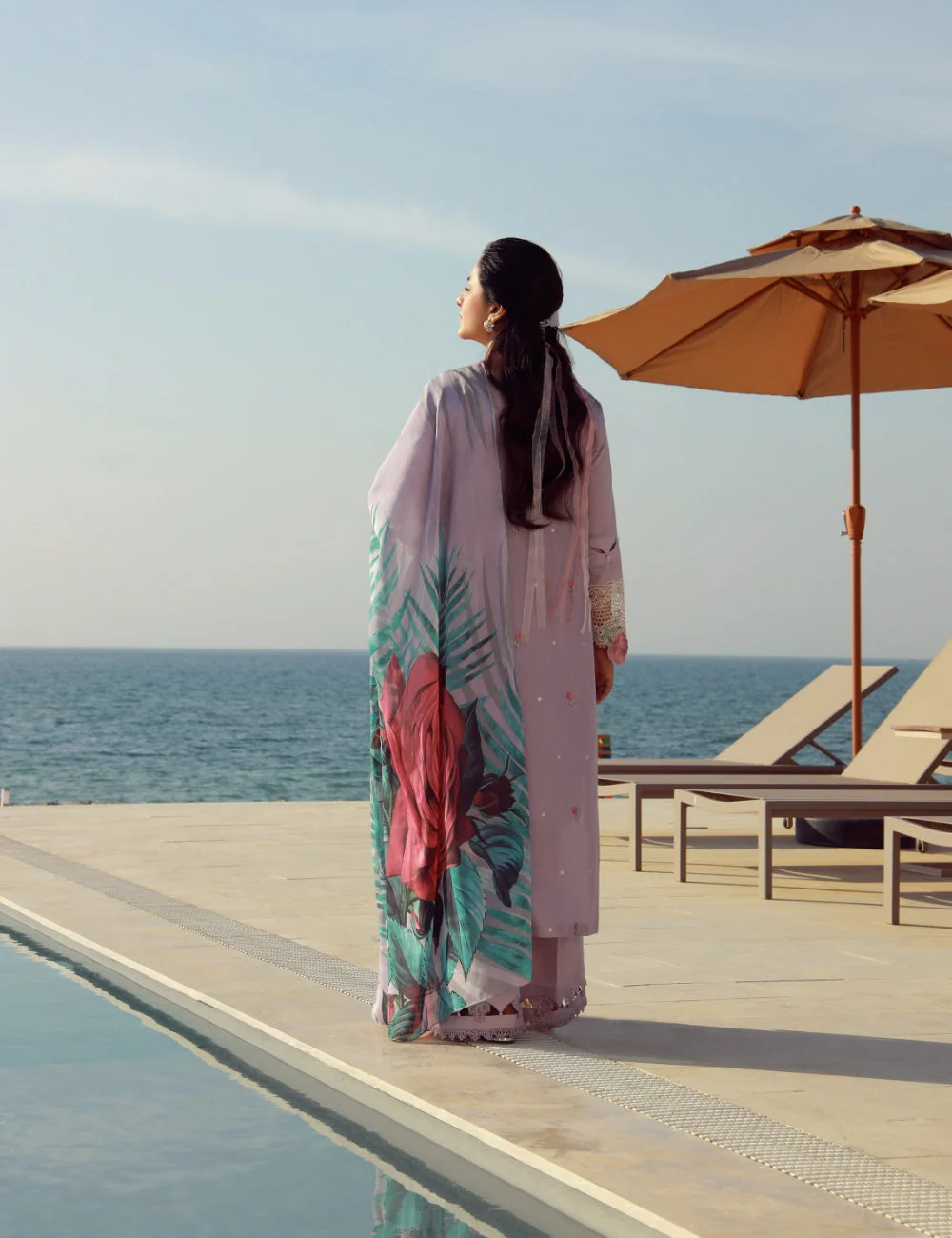 Gulmina Luxury Lawn – Muave Magic - Image 8