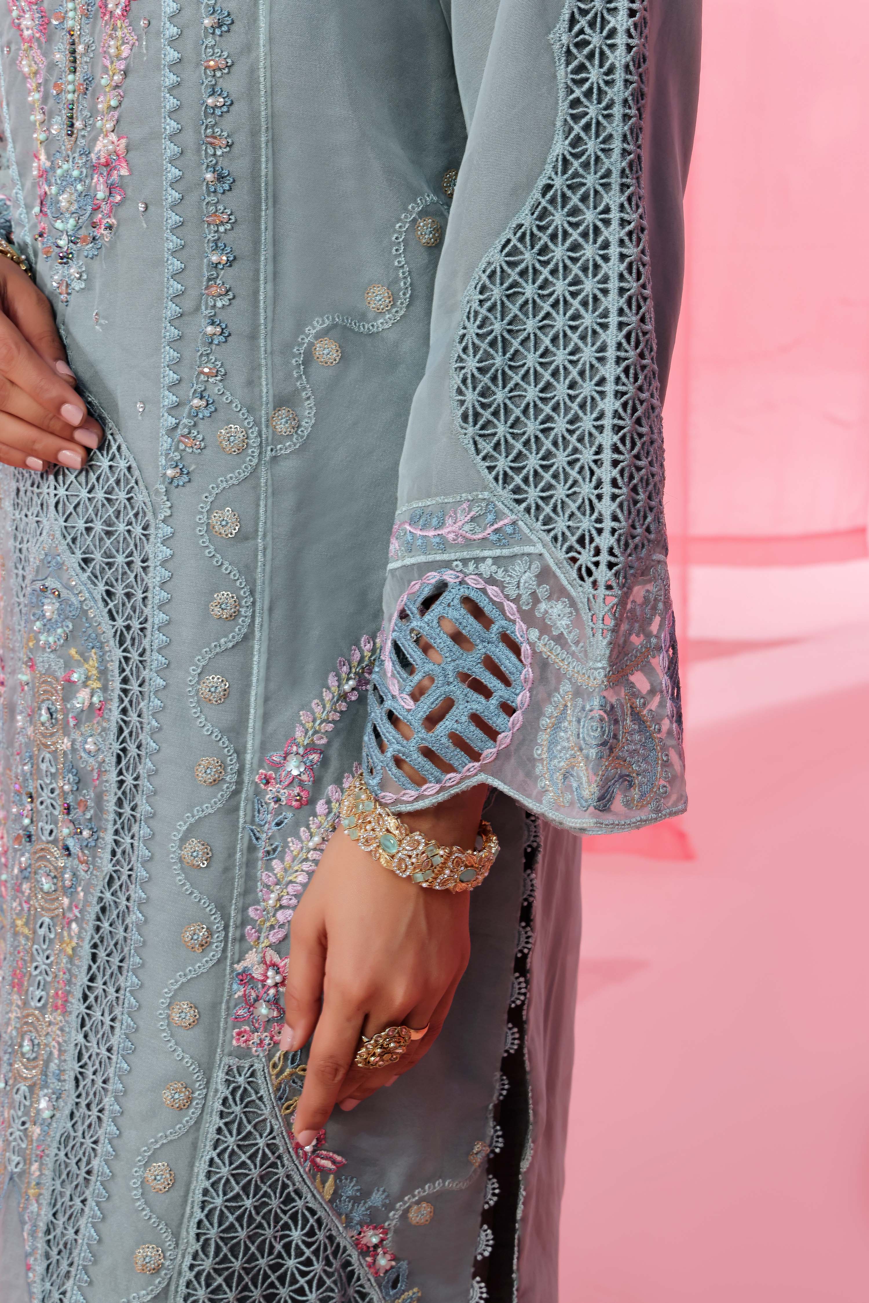 Guzel Noori RTW Organza Formal Pret – Ghazal - Image 5