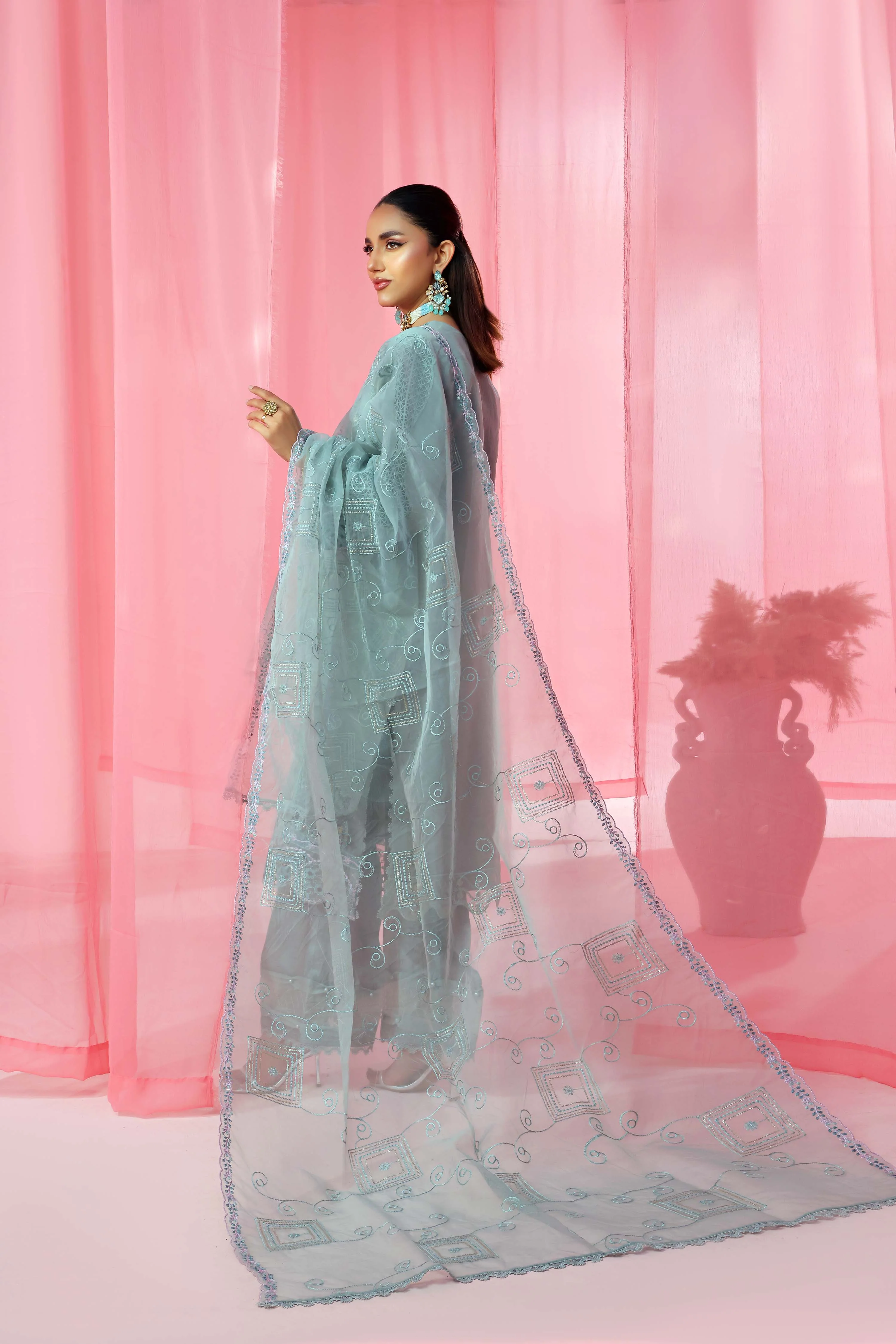 Guzel Noori RTW Organza Formal Pret – Ghazal - Image 7