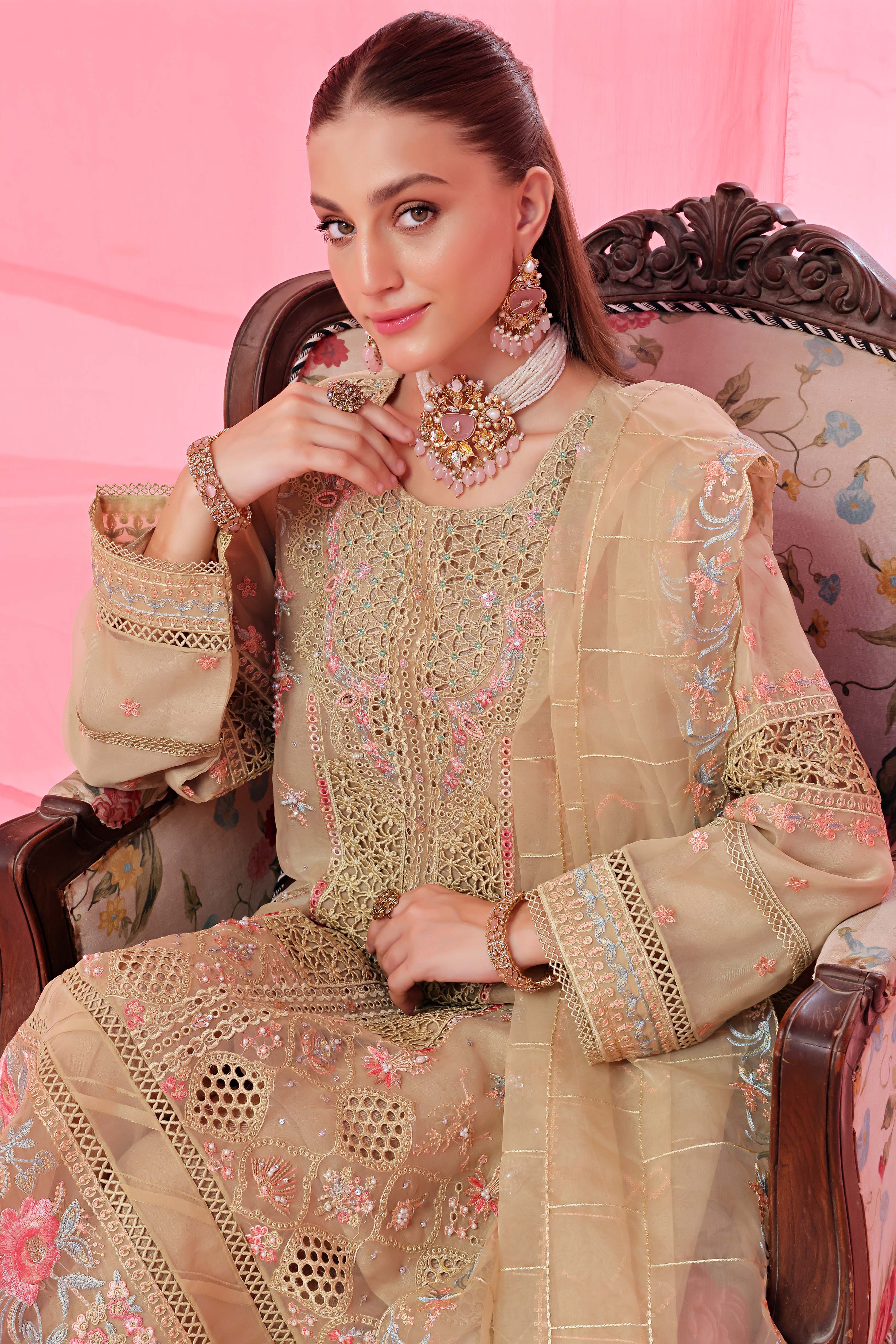 Guzel Noori RTW Organza Formal Pret – Nouran - Image 2